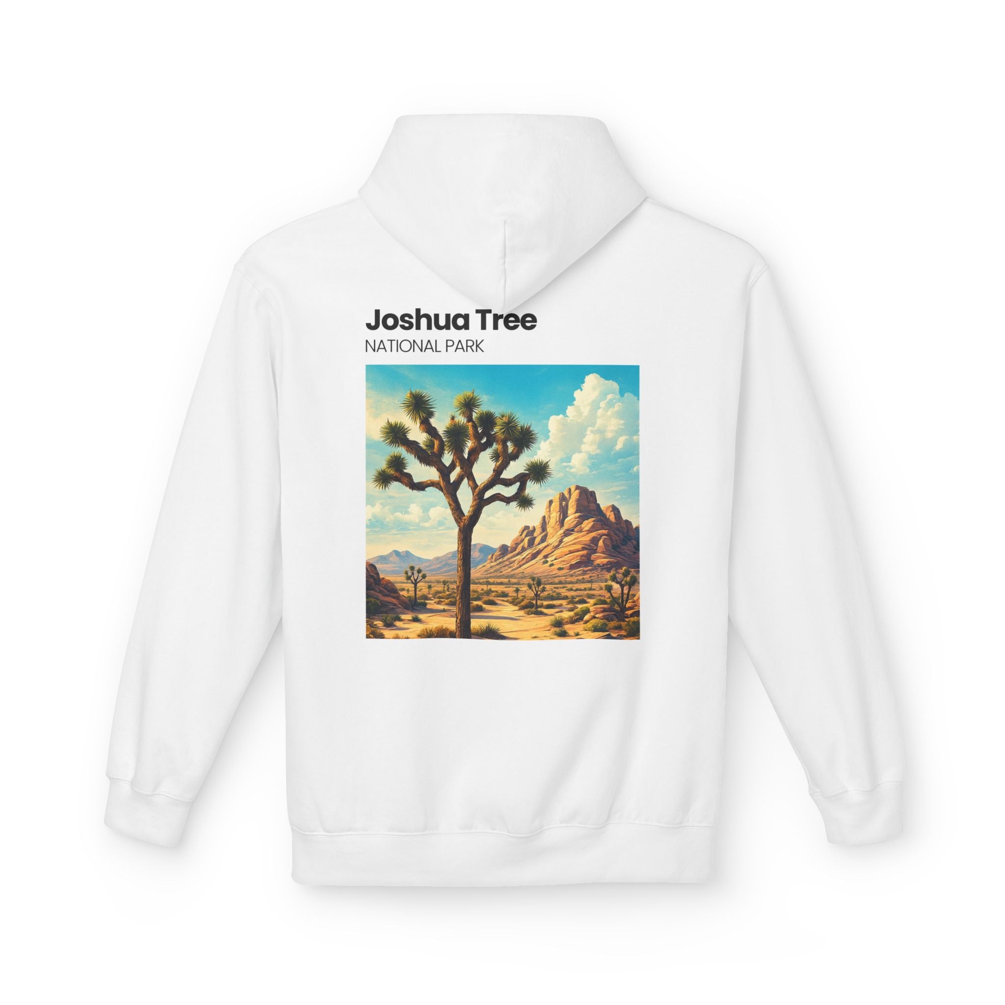 Joshua Tree National Park Hoodie | Vintage Desert Landscape