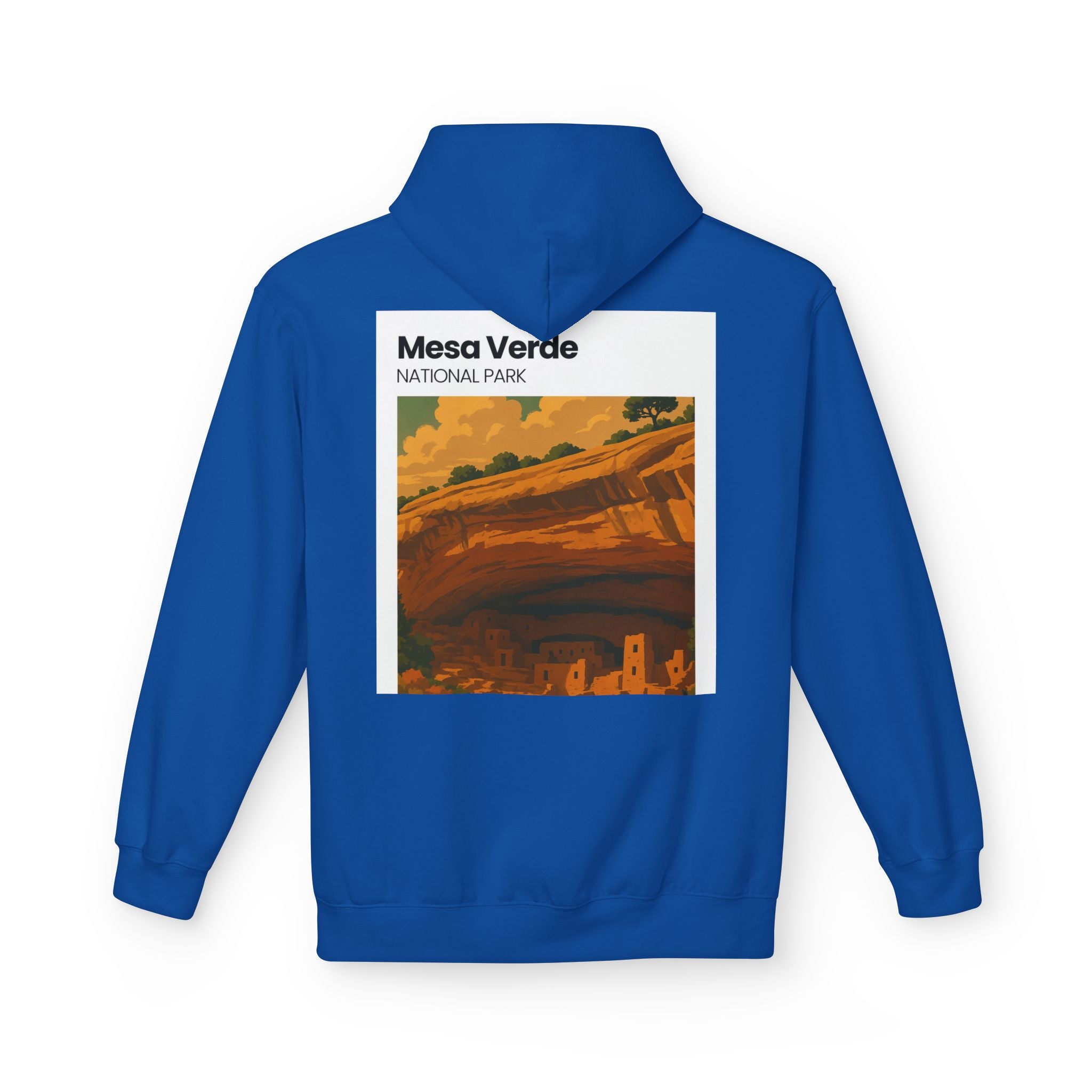 Mesa Verde National Park Hoodie | Cliff Dwelling Landscape Print
