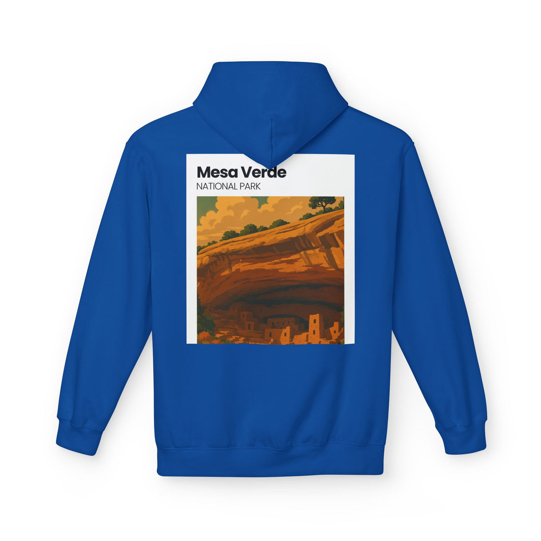 Mesa Verde National Park Hoodie | Cliff Dwelling Landscape Print