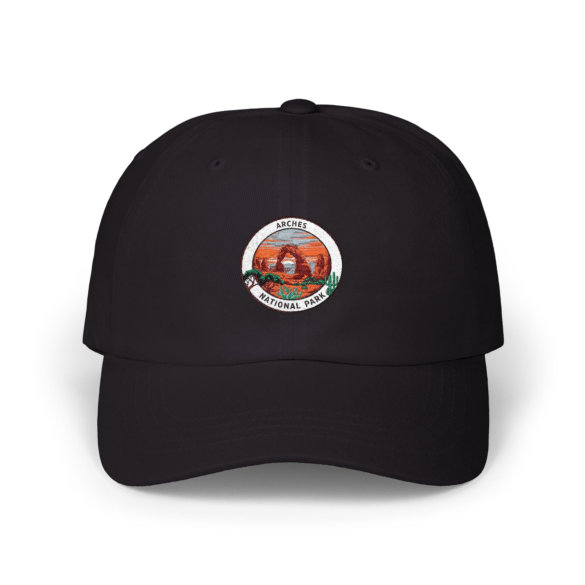 National Park Vintage Patch Classic Dad Cap | Scenic Mountains Hat