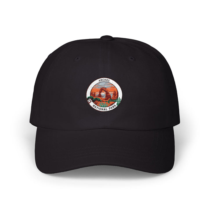 National Park Vintage Patch Classic Dad Cap | Scenic Mountains Hat