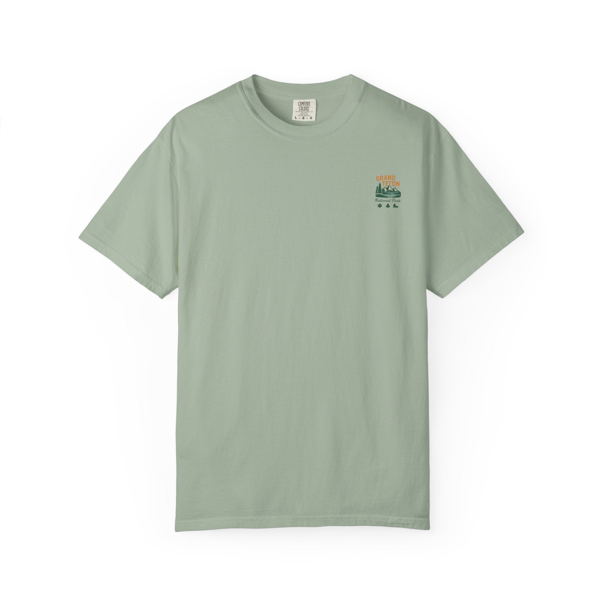 Grand Teton National Park Moose T-Shirt | Vintage Mountain Landscape