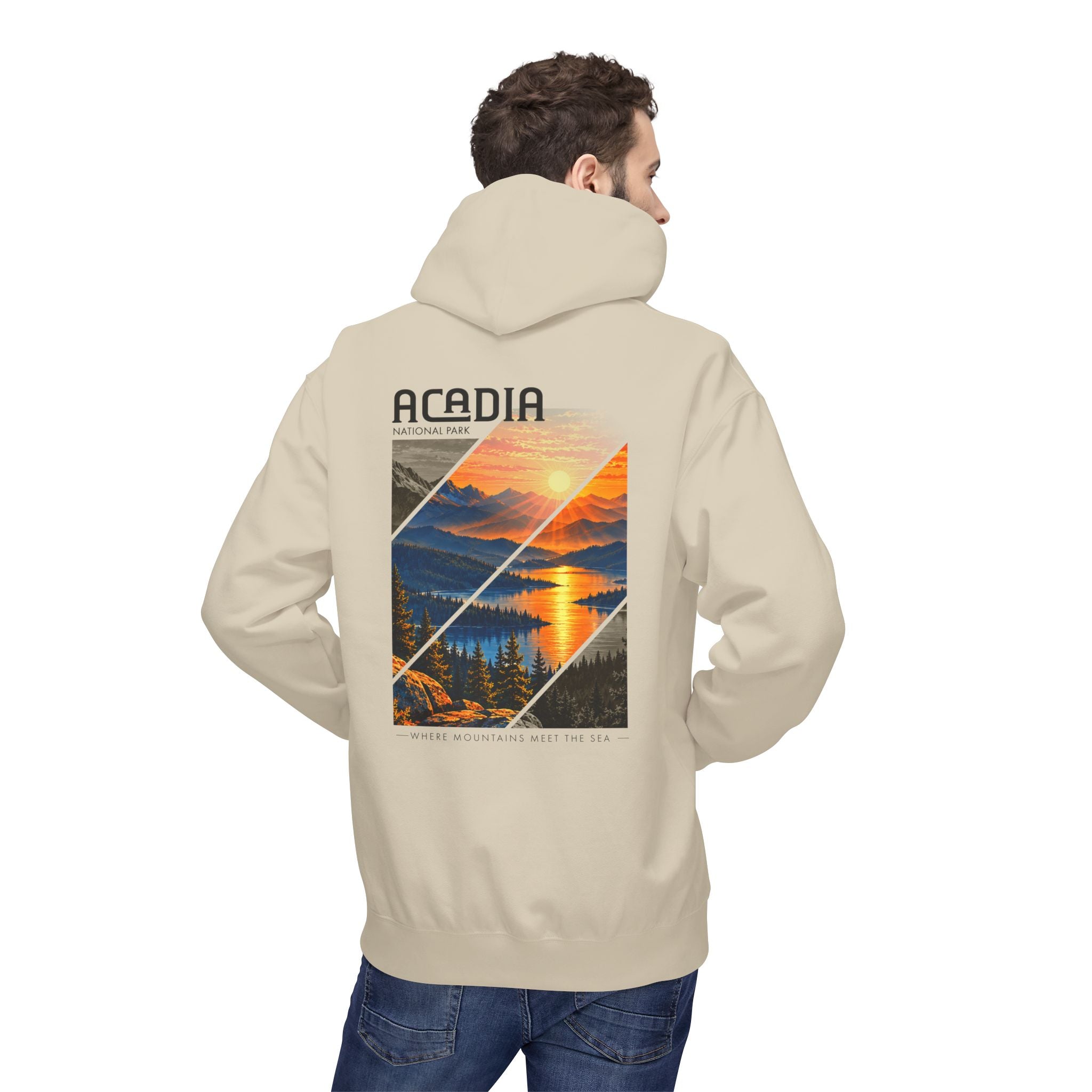 Acadia National Park Sunrise Graphic Hoodie