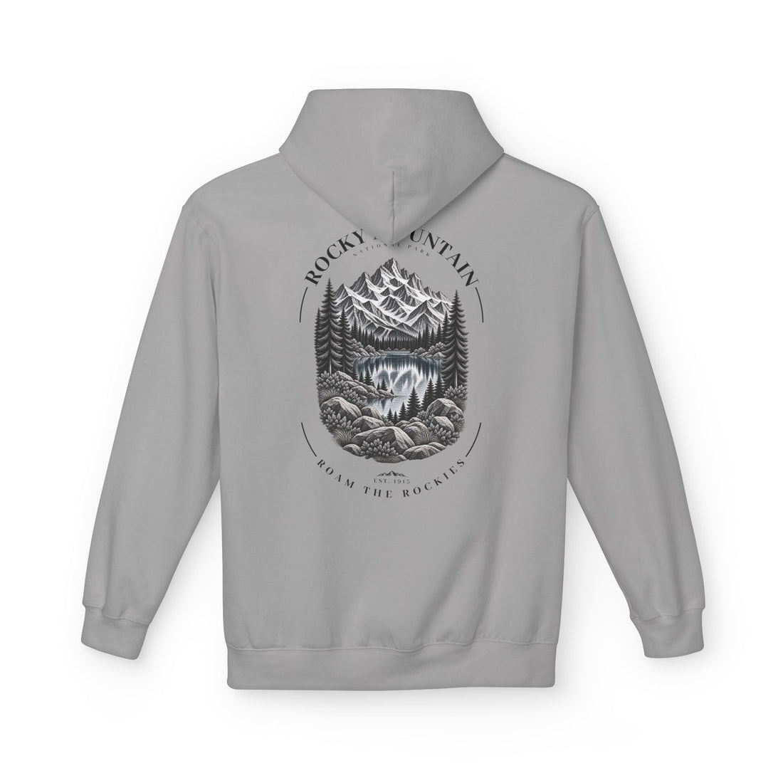 Rocky Mountain National Park Alpine Lake Graphic Hoodie