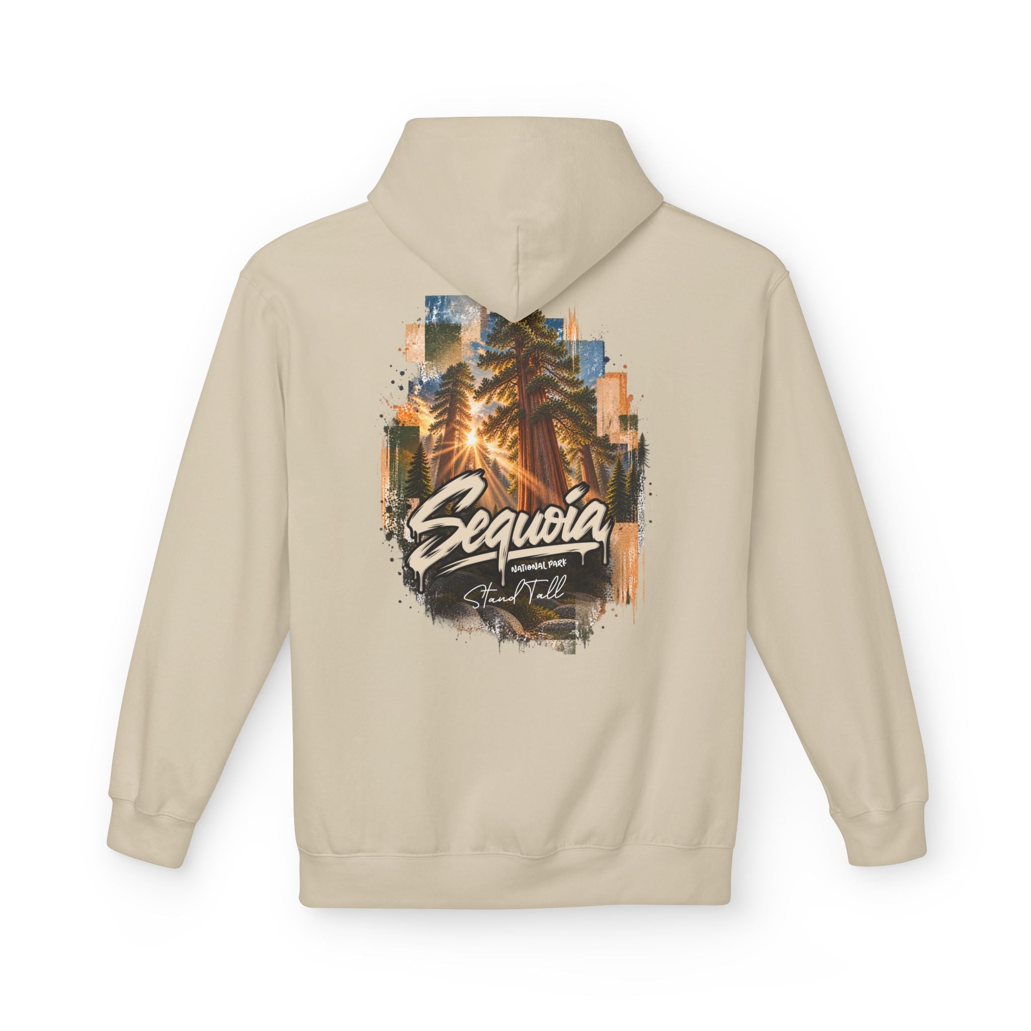 Sequoia National Park – Sun Beams Stand Tall Graphic Hoodie