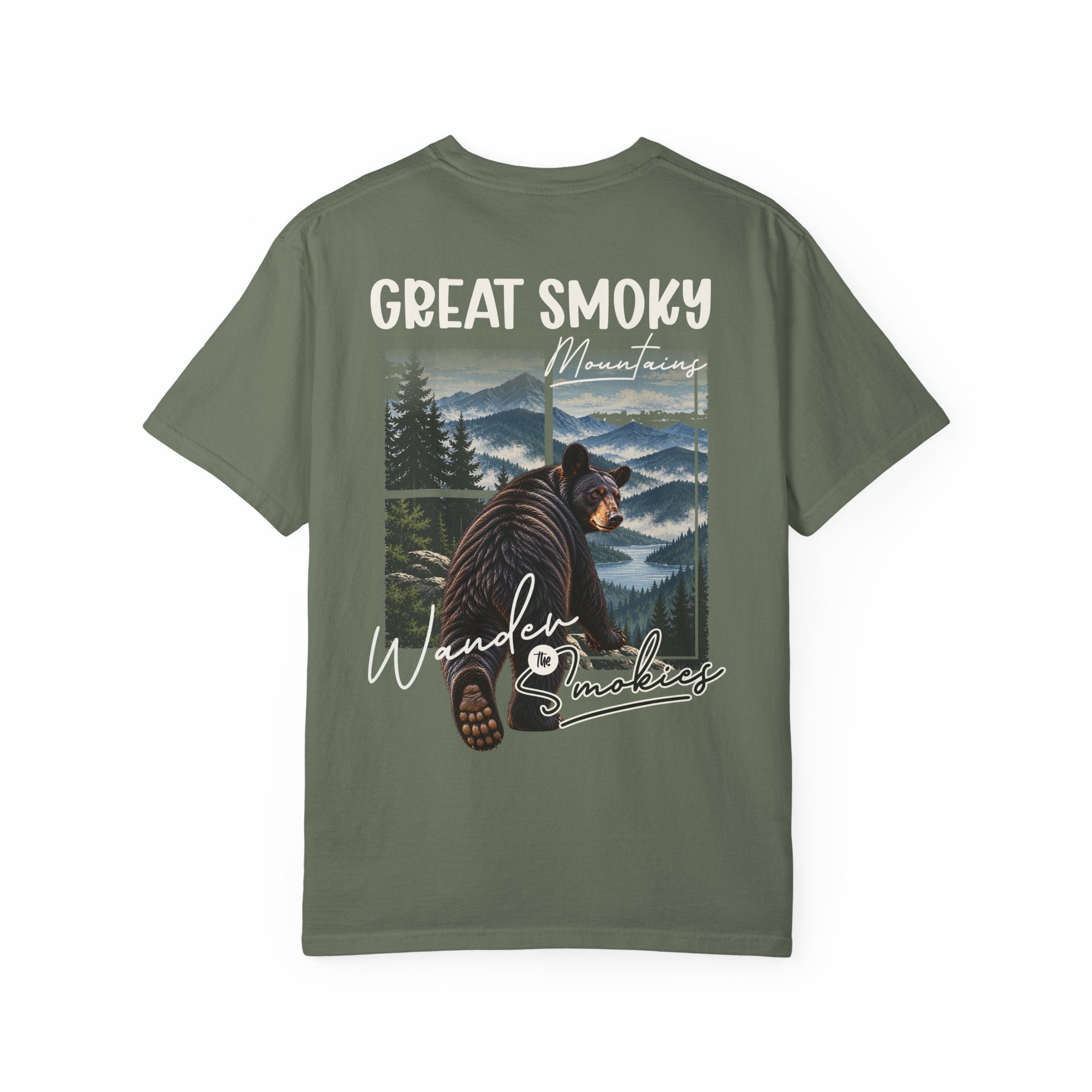 Great Smoky Mountains Black Bear Graphic T-Shirt