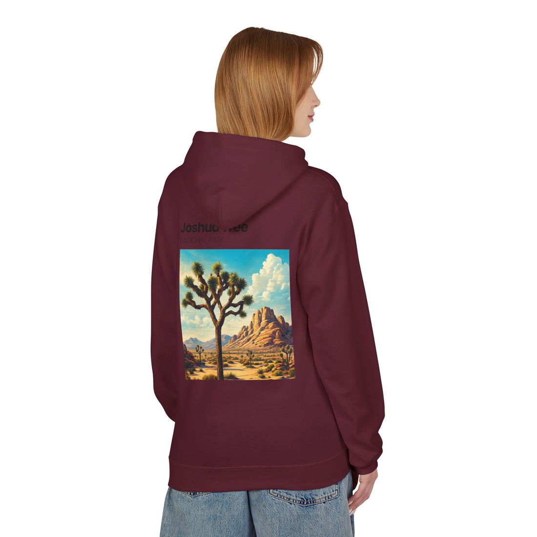 Joshua Tree National Park Hoodie | Vintage Desert Landscape
