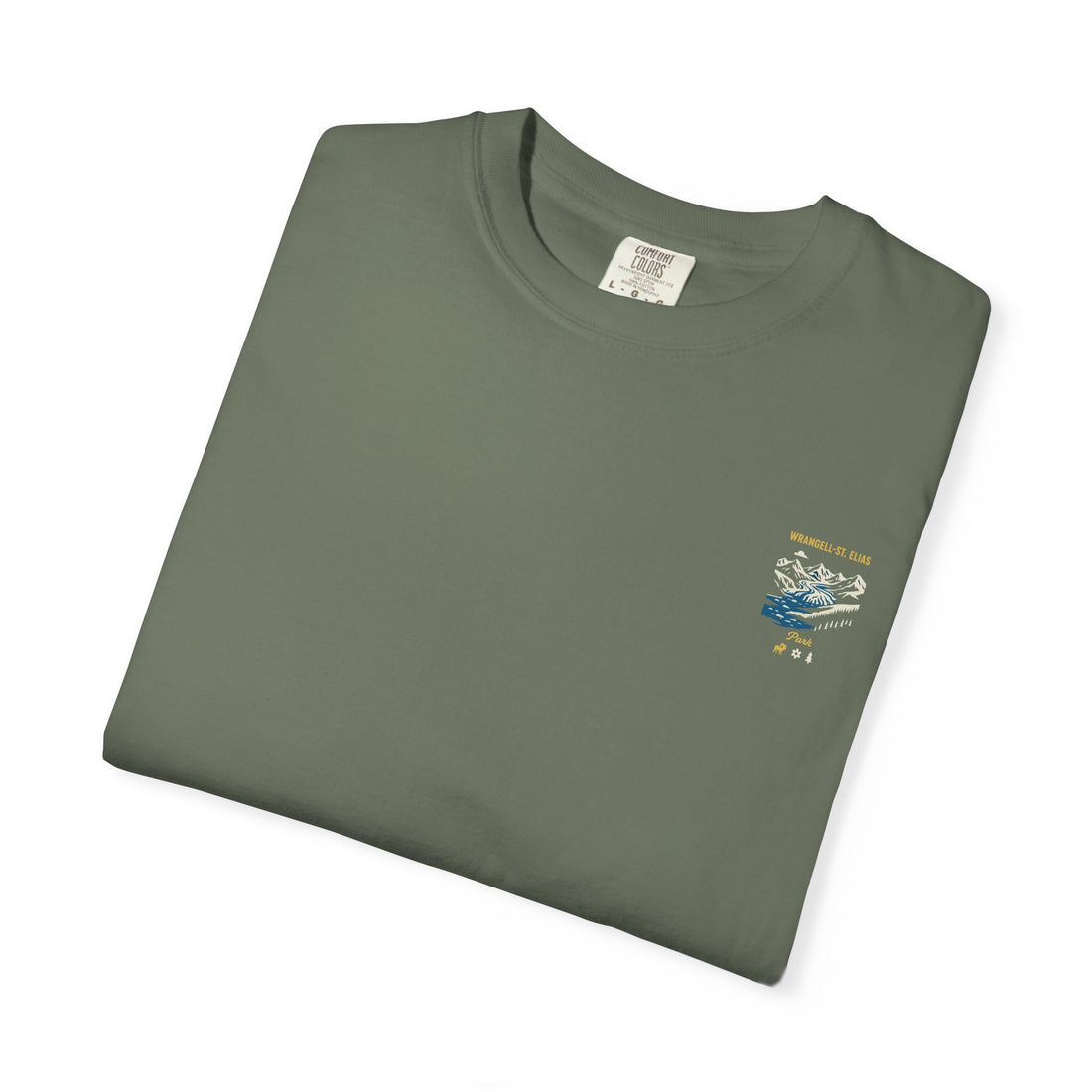 Wrangell-St. Elias National Park landscape T-Shirt | Mountain scenic tee