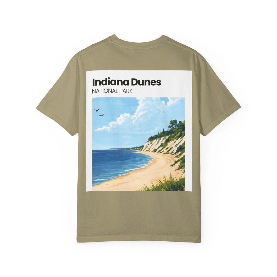 Indiana Dunes National Park Beach Scene T-Shirt | Scenic Nature Tee
