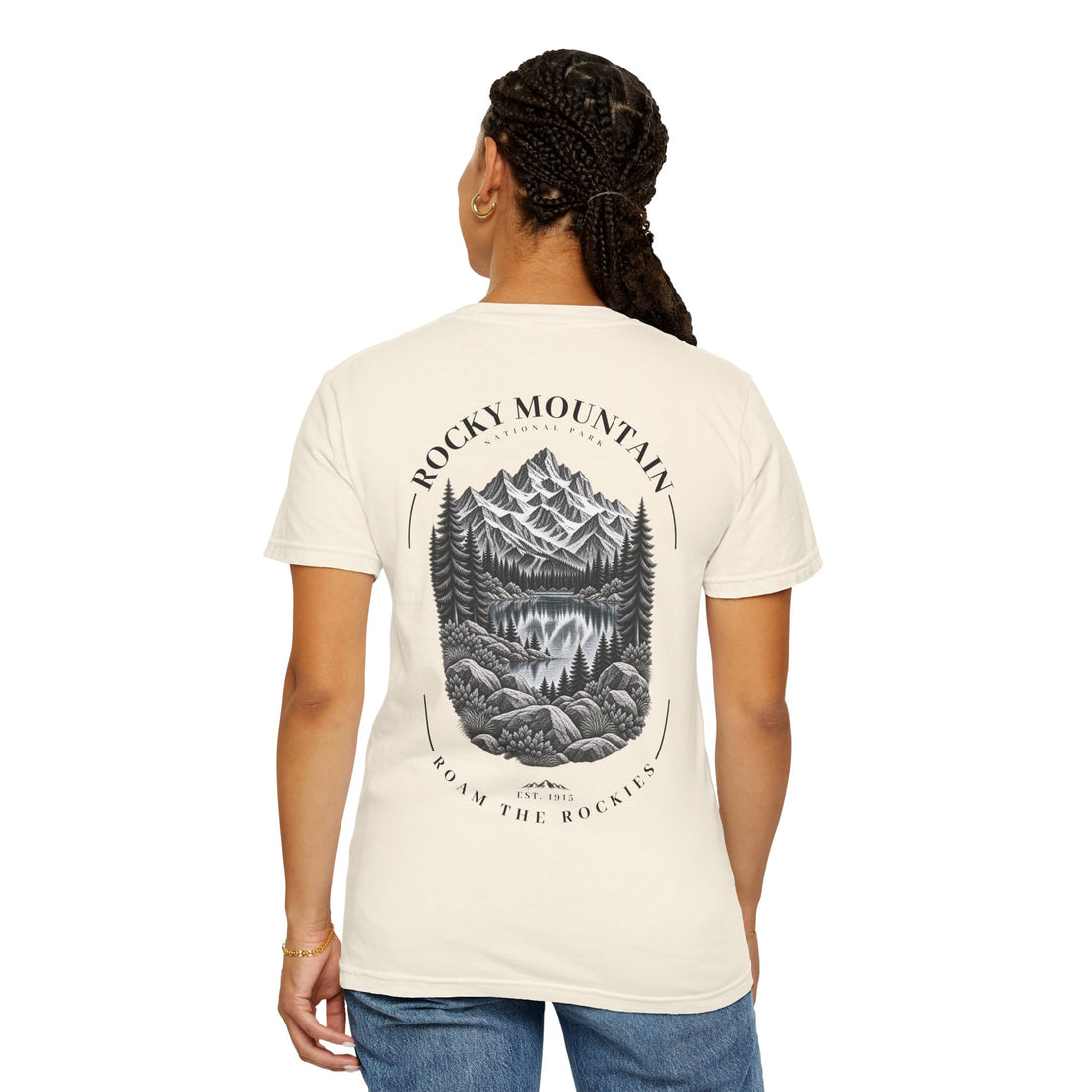 Rocky Mountain National Park Alpine Lake Graphic T-Shirt
