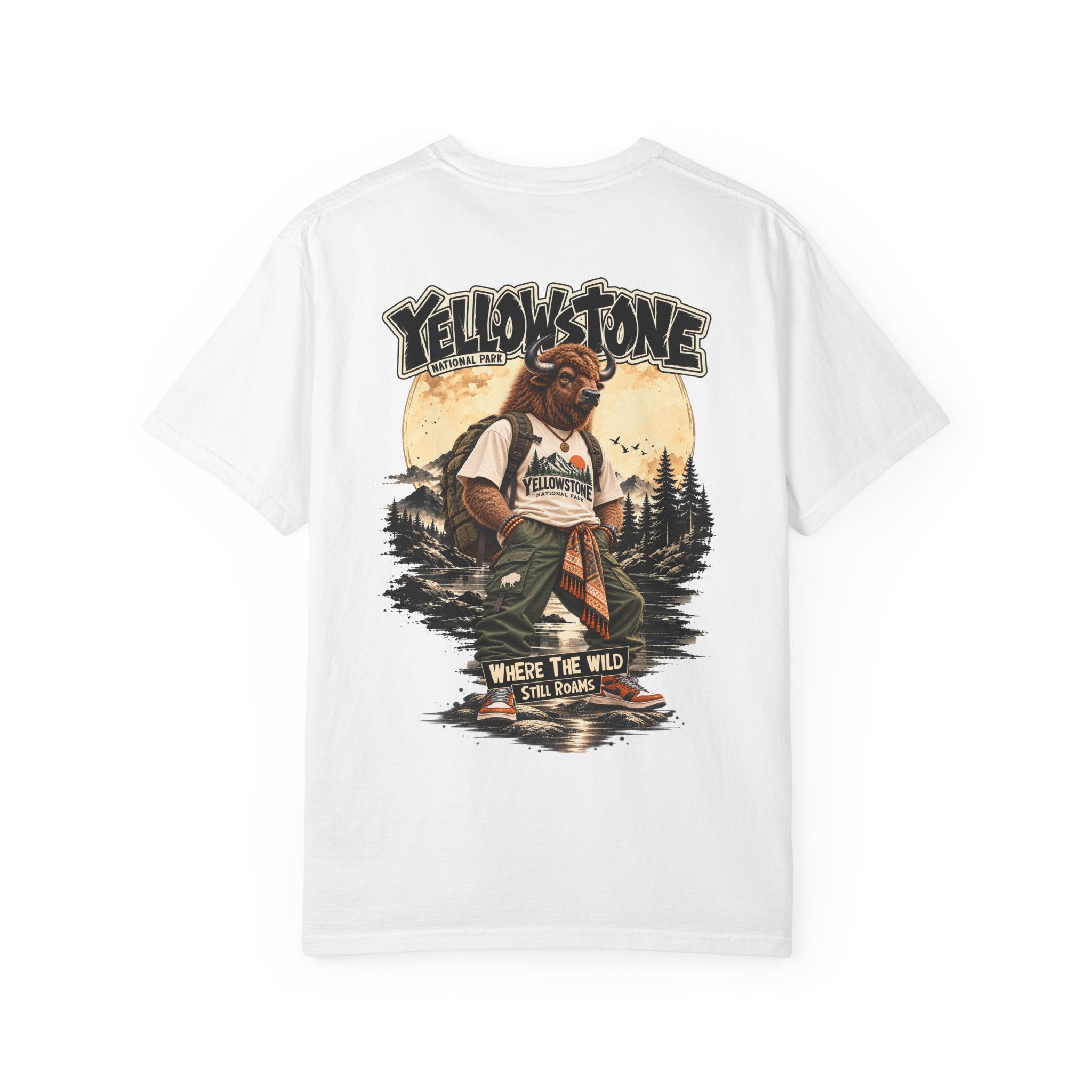 Yellowstone Bison – Where the Wild Still Roams T-Shirt