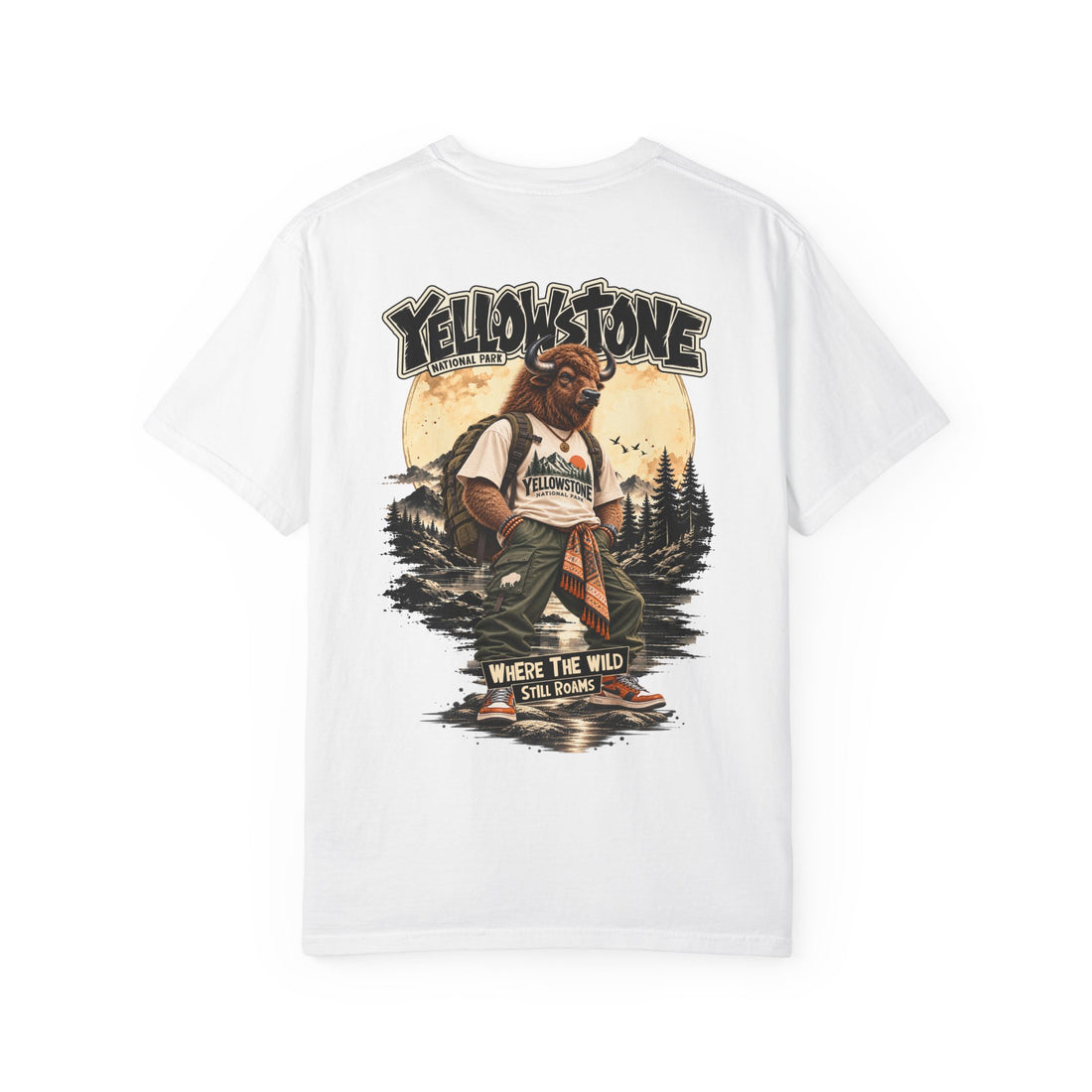 Yellowstone Bison – Where the Wild Still Roams T-Shirt