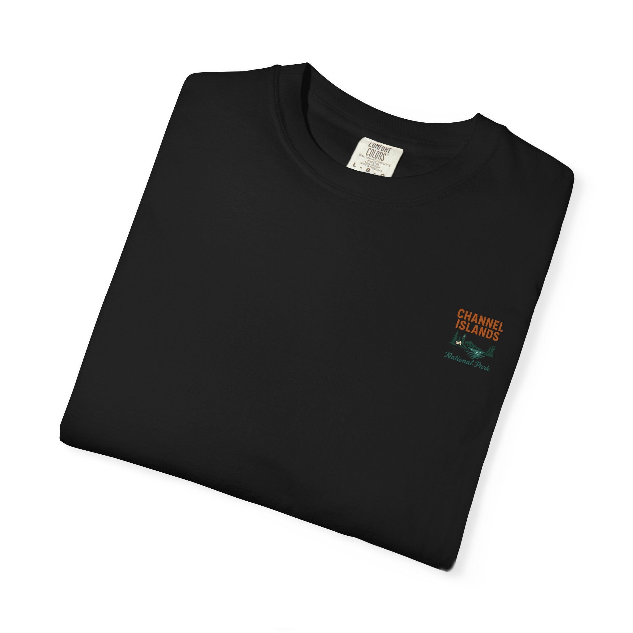 Channel Islands National Park Vintage Poster T-shirt | Coastal Landscape Tee