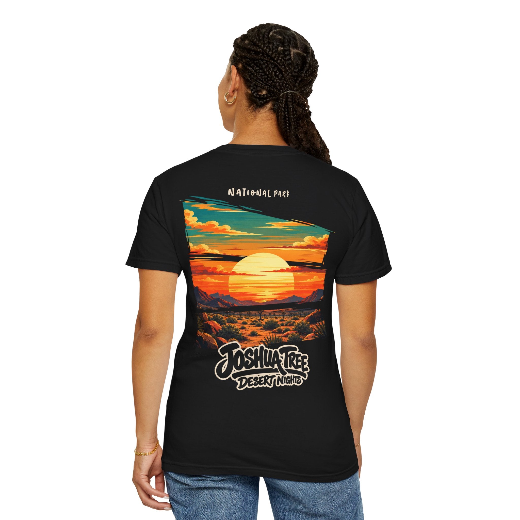 Joshua Tree National Park – Desert Sunset Graphic T-Shirt