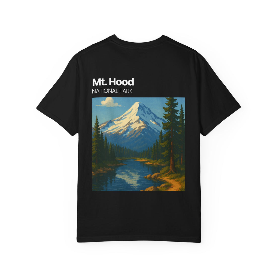 Mt. Hood National Park mountain landscape T-Shirt | vintage nature tee