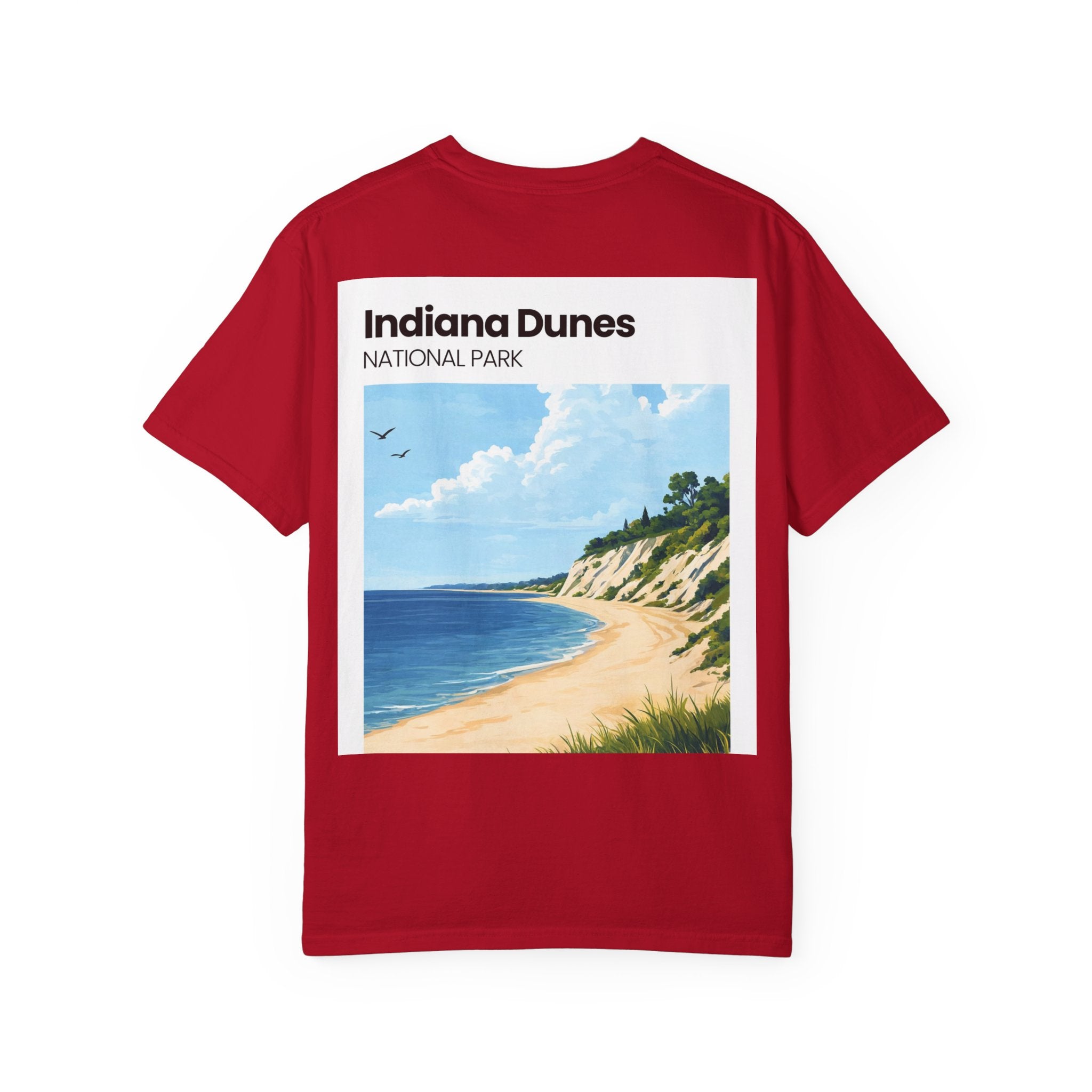Indiana Dunes National Park Beach Scene T-Shirt | Scenic Nature Tee
