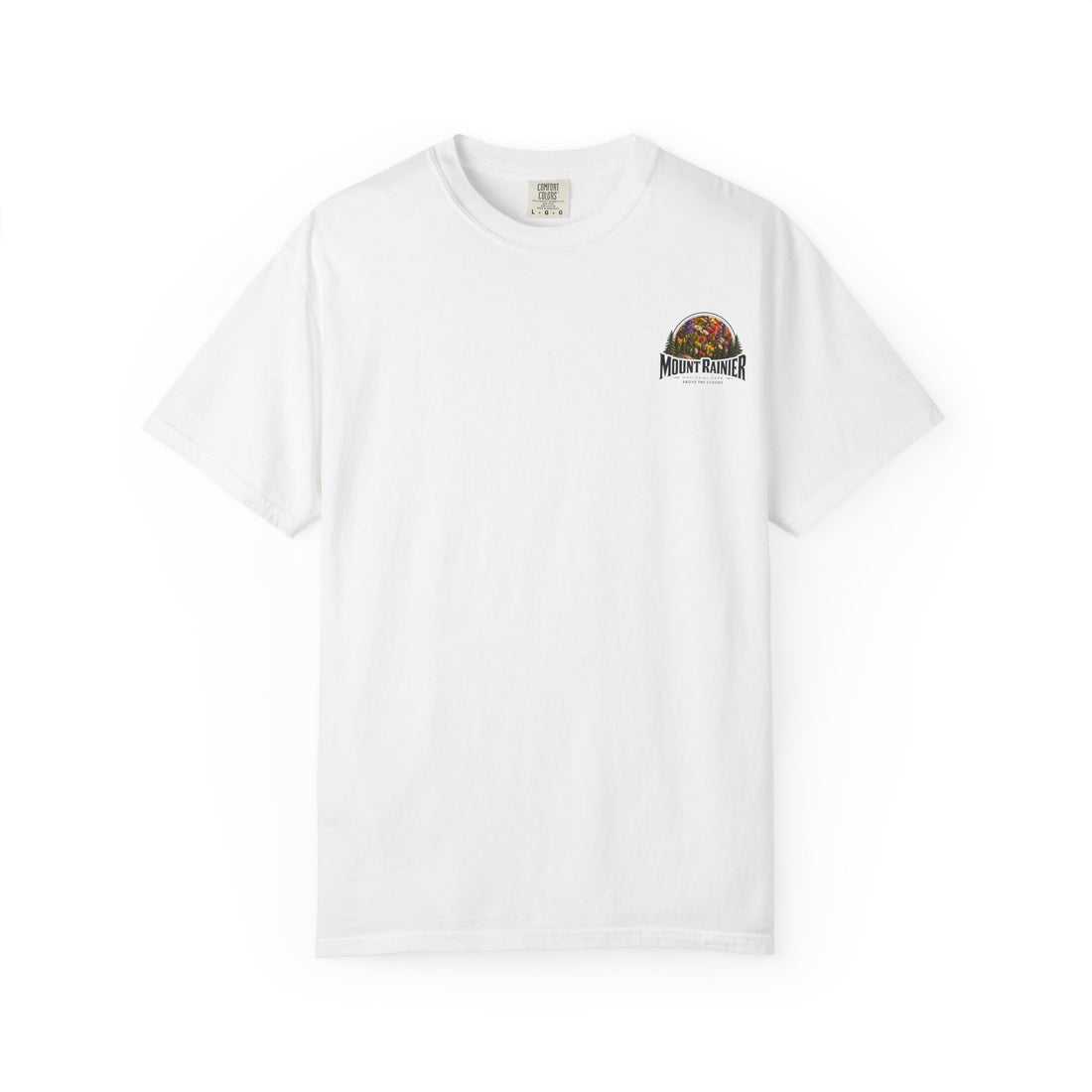 Mount Rainier National Park – Wildflower Meadow Graphic T-Shirt
