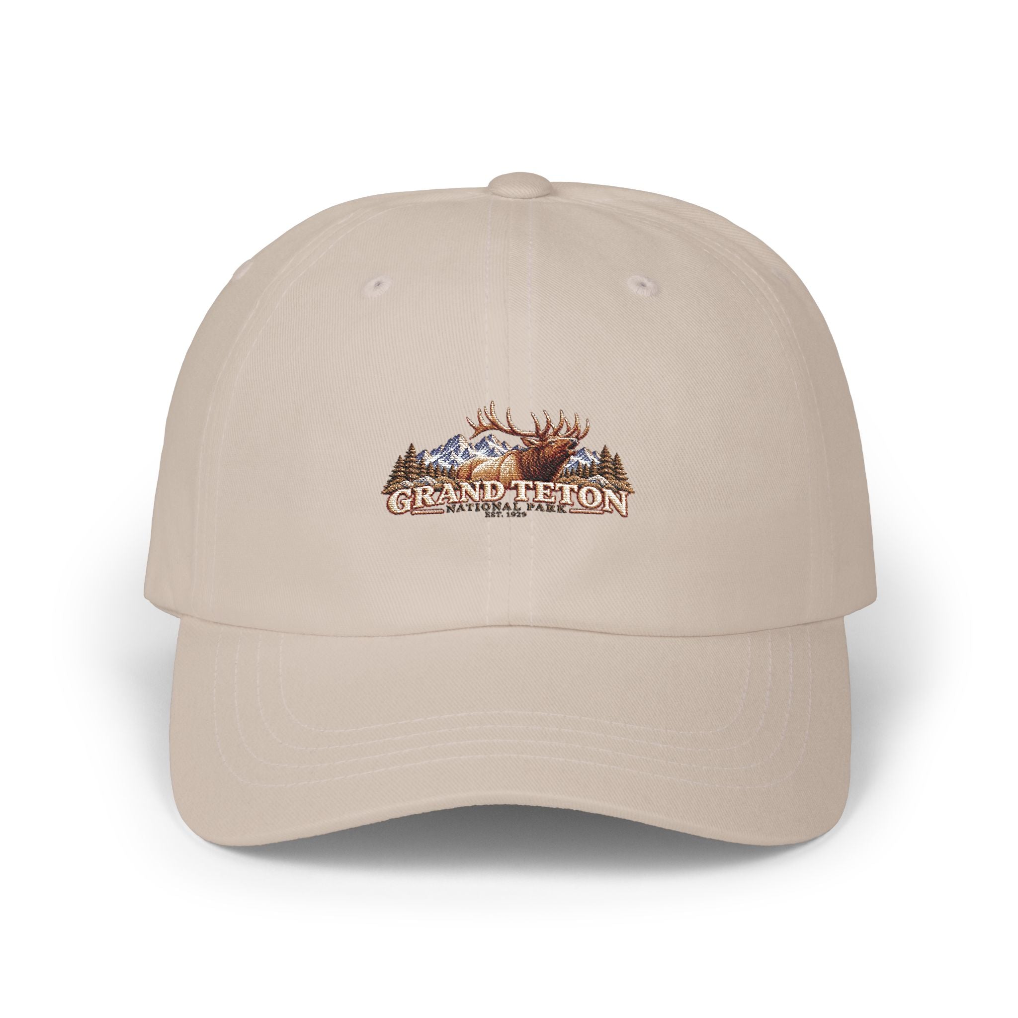 Grand Teton National Park Elk Dad Cap