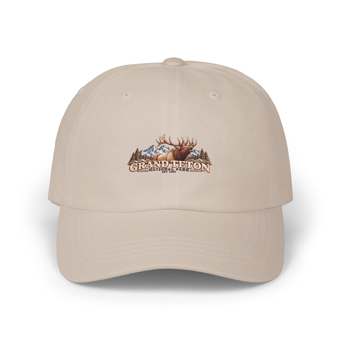 Grand Teton National Park Elk Dad Cap