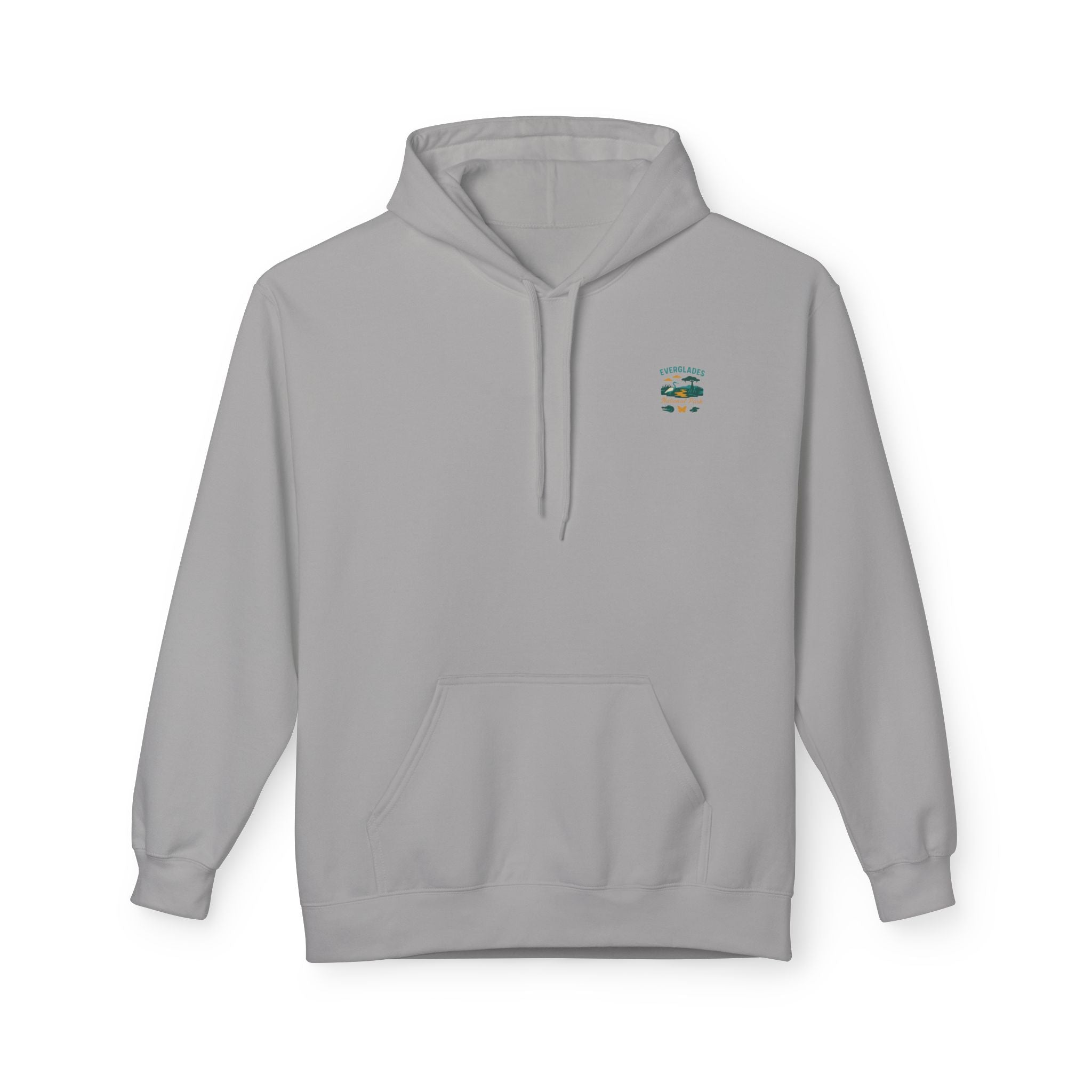 Everglades Sunset Vintage Poster Hoodie | National Park Landscape