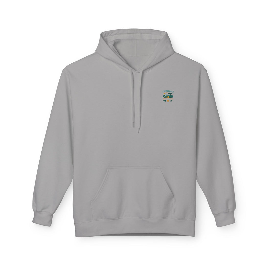 Everglades Sunset Vintage Poster Hoodie | National Park Landscape