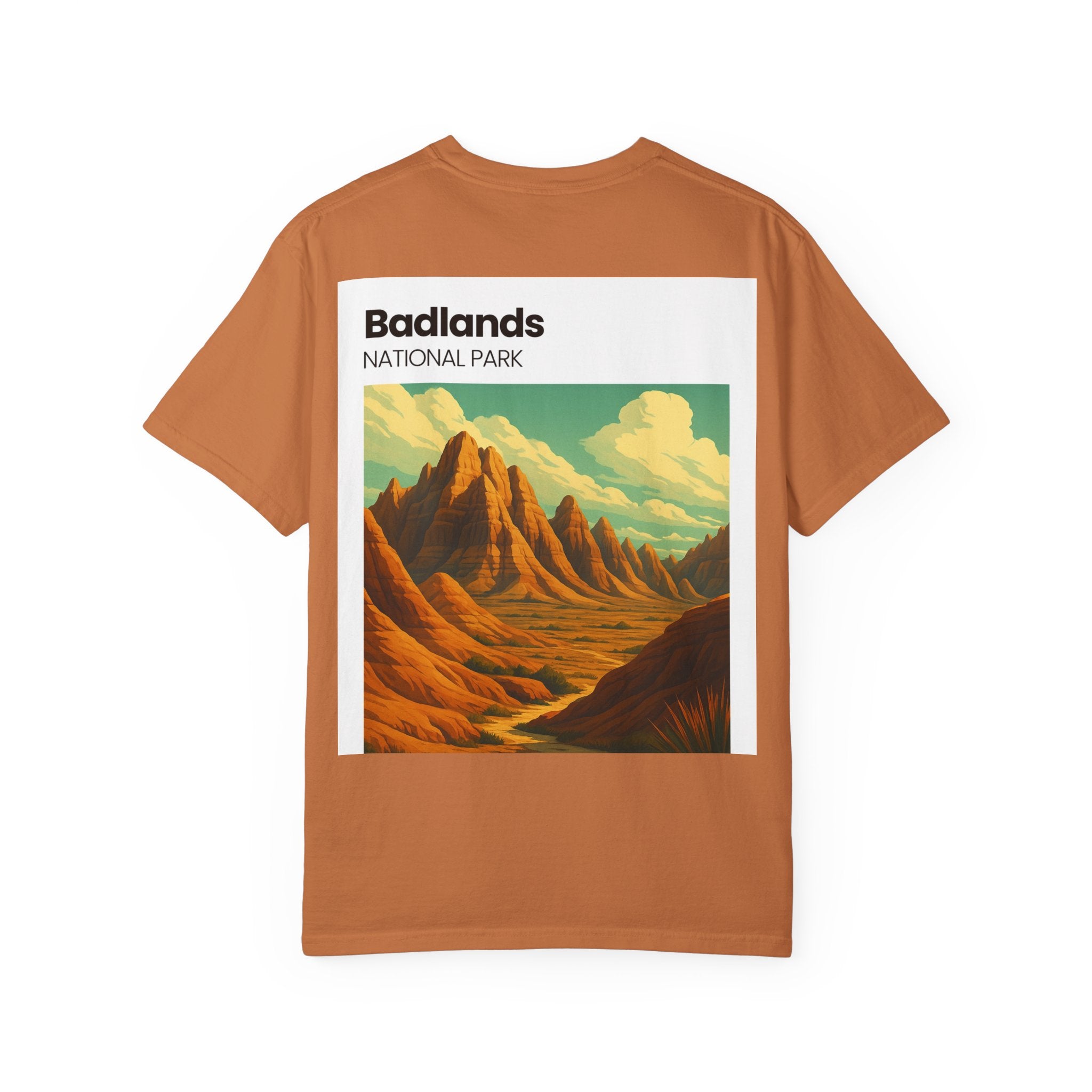 Badlands National Park Landscape T-Shirt | Retro Scenic Tee