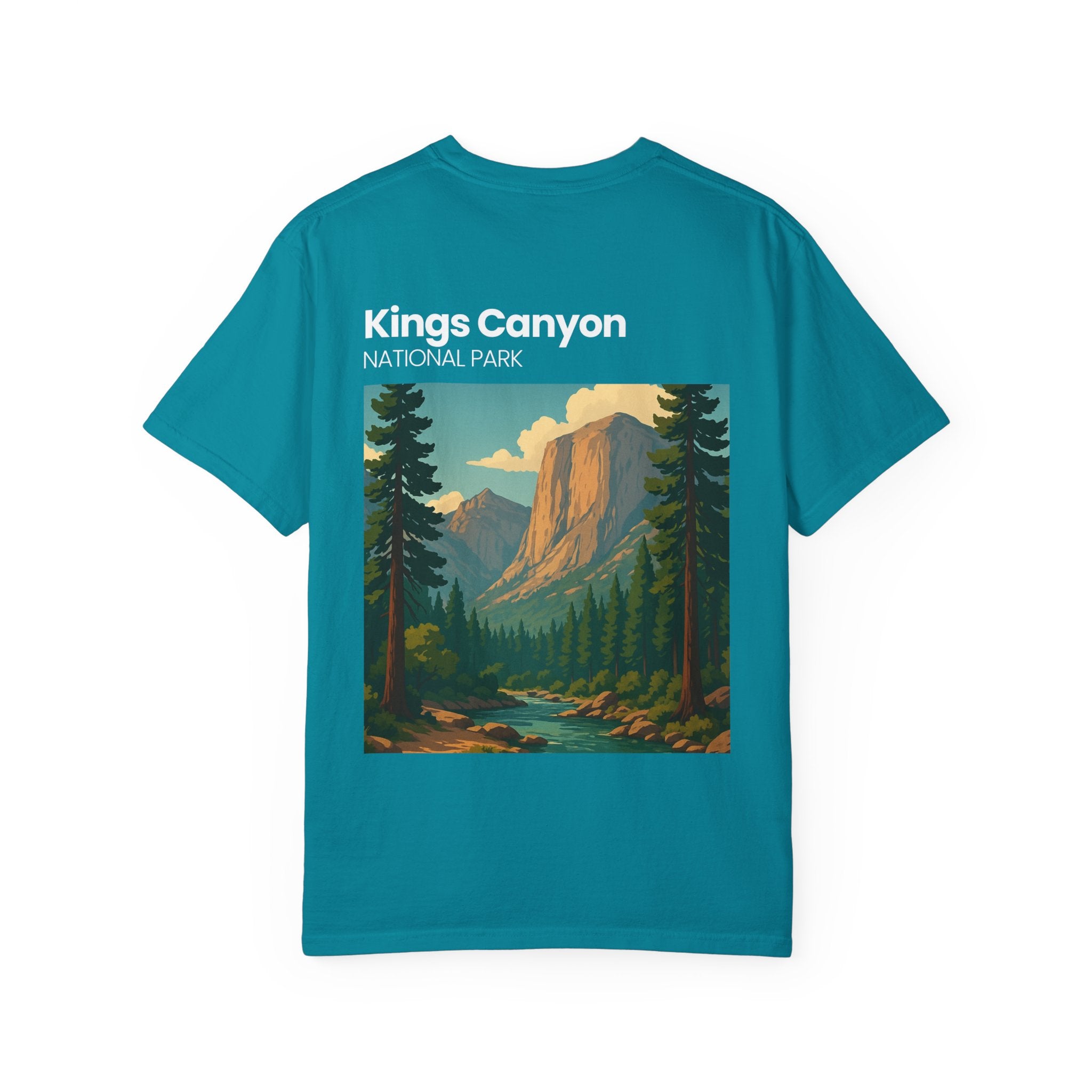 Kings Canyon National Park landscape T-Shirt | vintage park poster tee