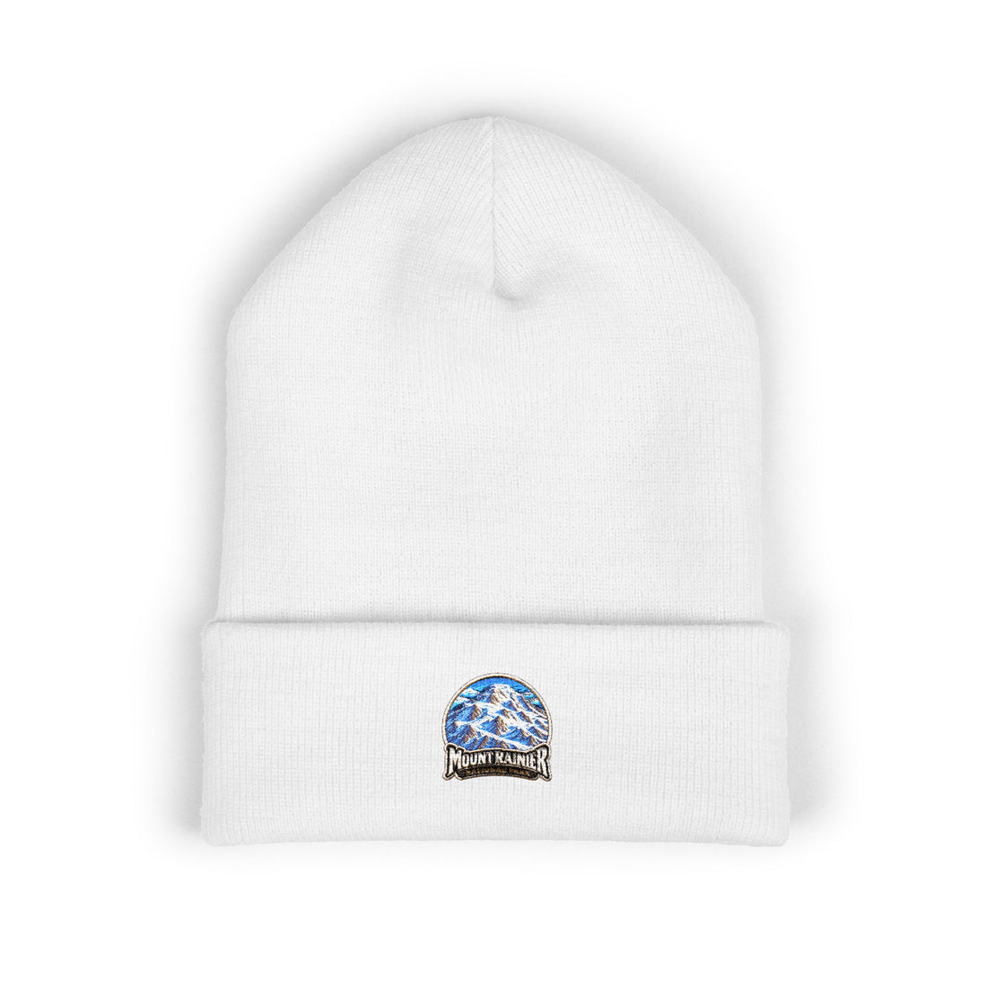 Mount Rainier National Park – Rainier Peak Round Patch Beanie