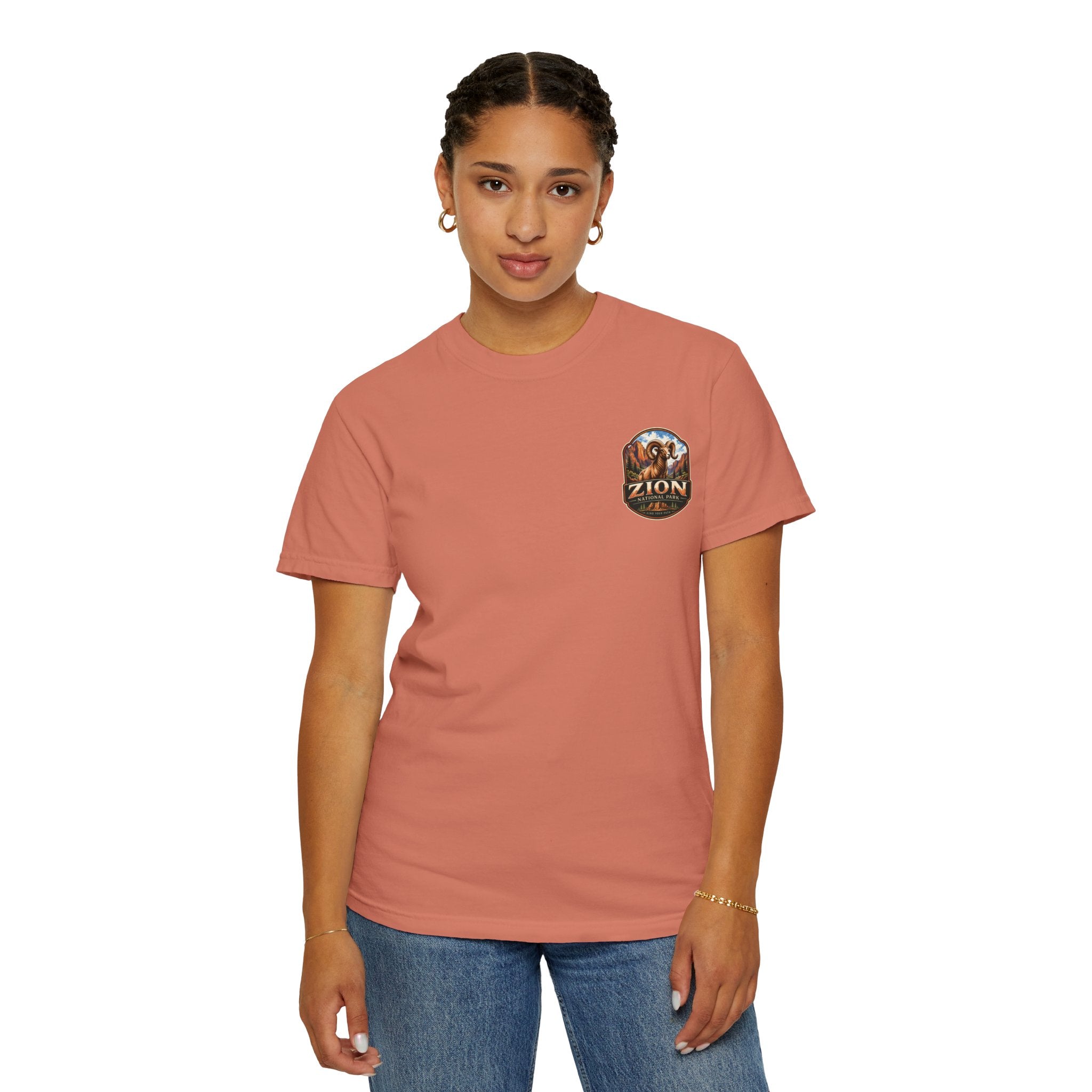 Bighorn Sheep Zion National Park Vintage Graphic T-Shirt