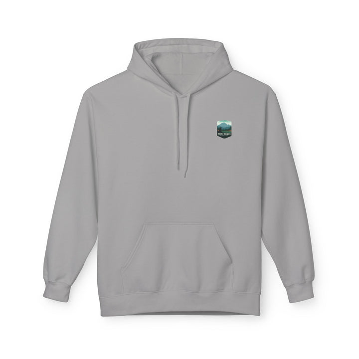 Mount Rainier National Park Hoodie | Vintage Landscape Mountain Design
