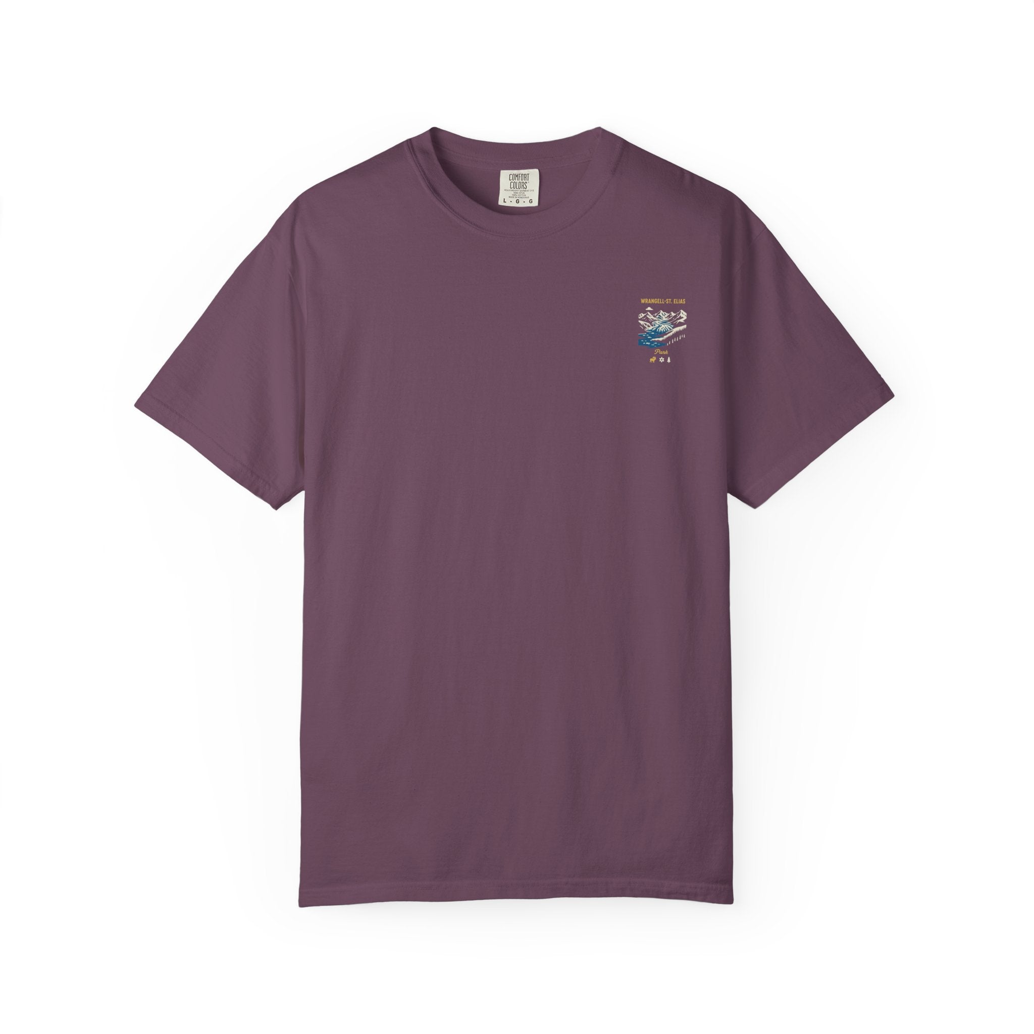 Wrangell-St. Elias National Park landscape T-Shirt | Mountain scenic tee