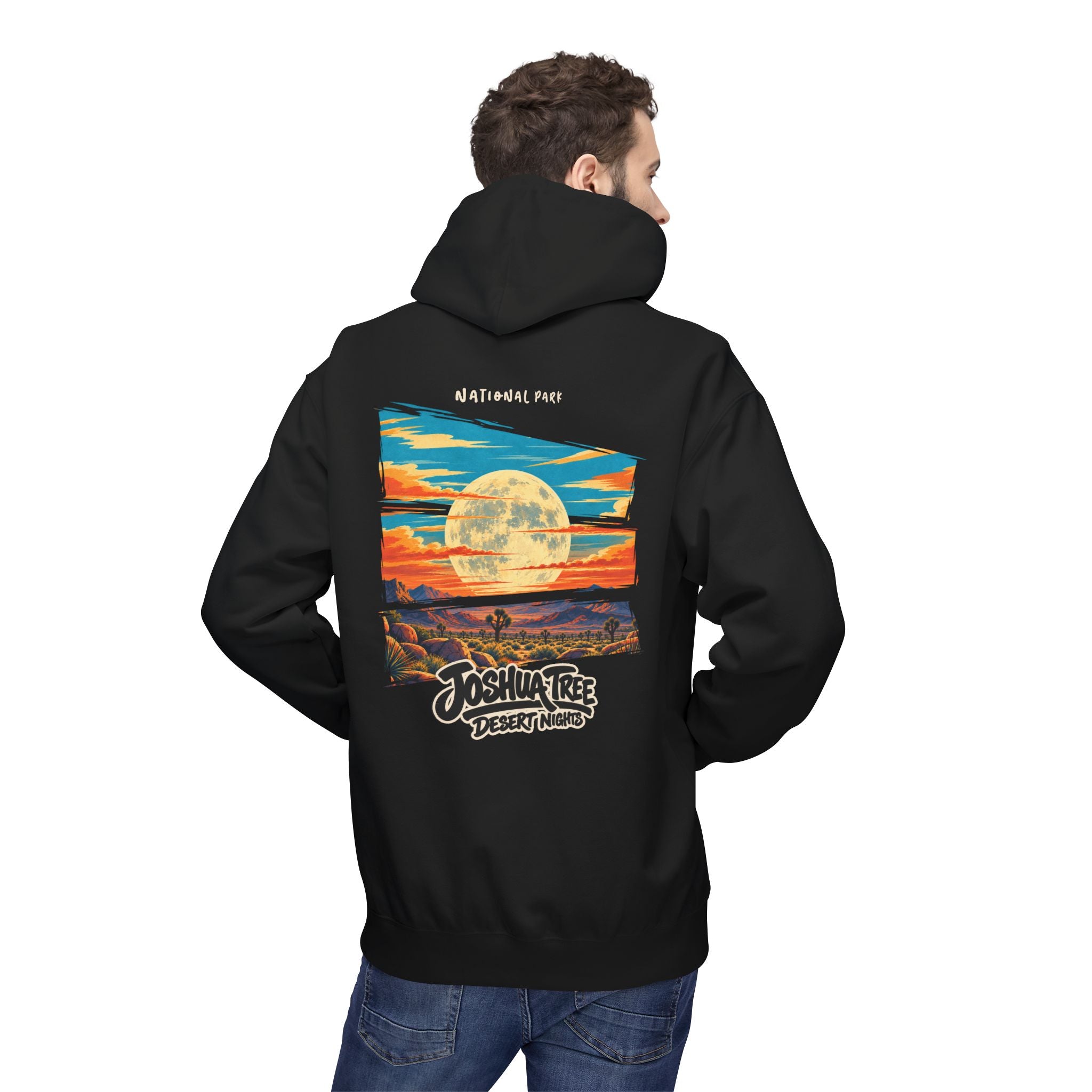 Joshua Tree National Park – Moon Graphic Hoodie