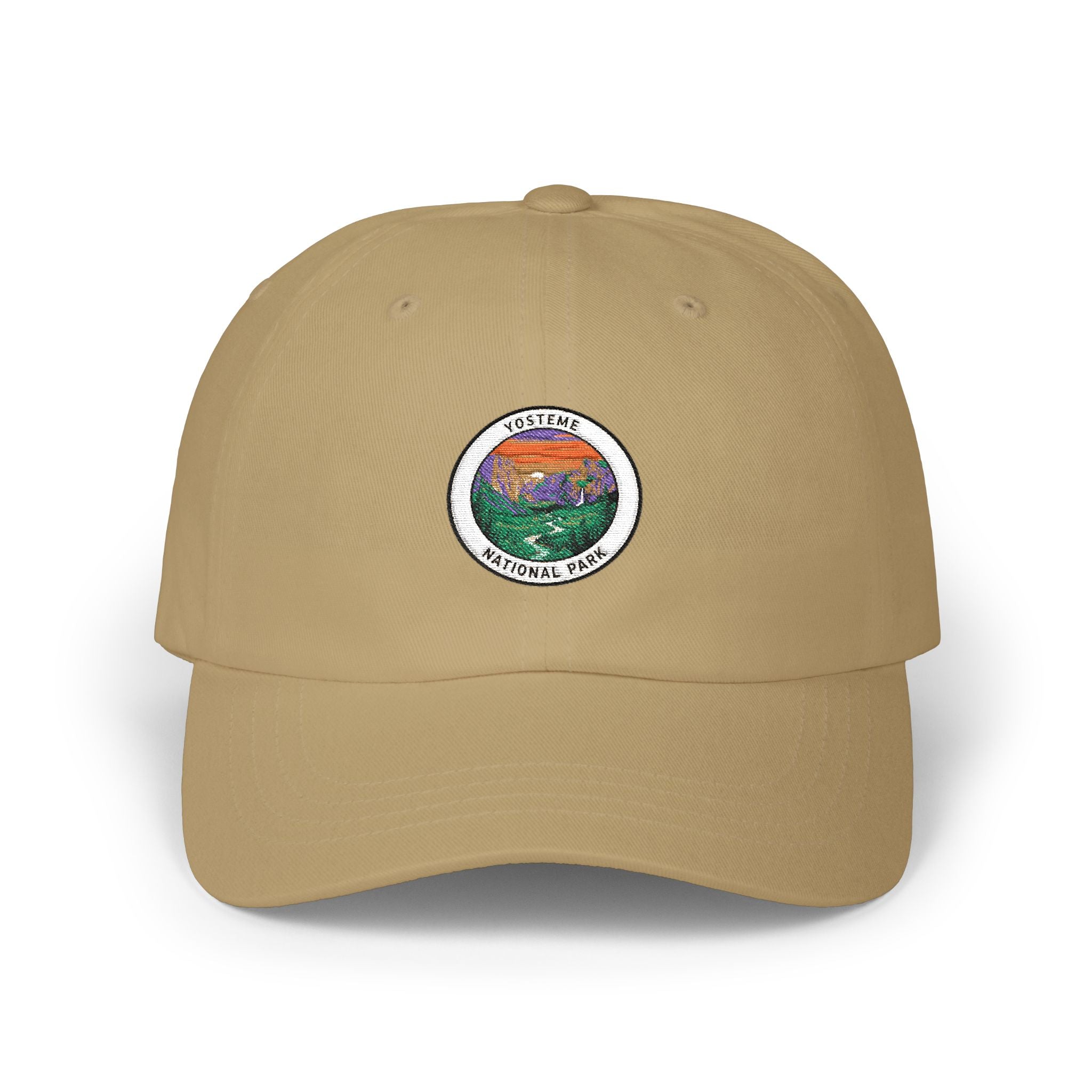 Yosemite National Park bison patch Dad Cap | Outdoor Travel Hat