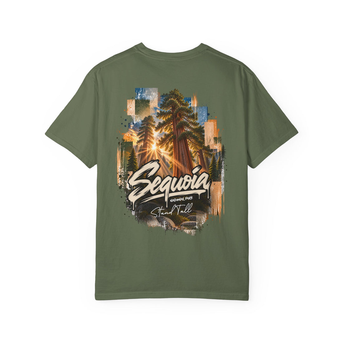 Sequoia National Park – Sun Beams Stand Tall Graphic T-Shirt