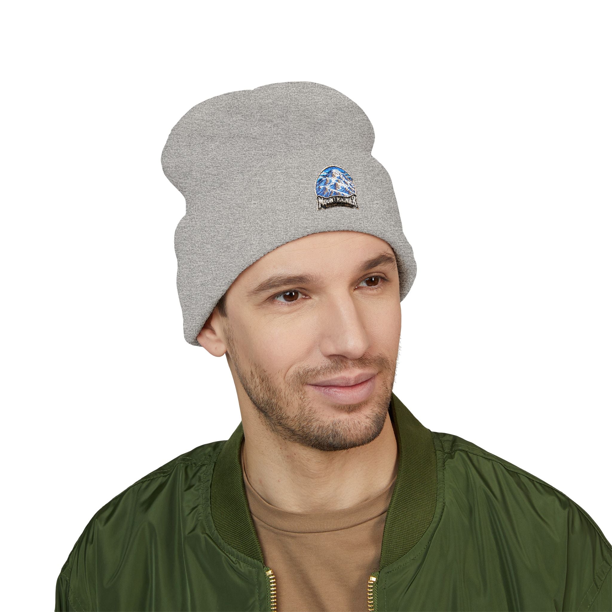 Mount Rainier National Park – Rainier Peak Round Patch Beanie
