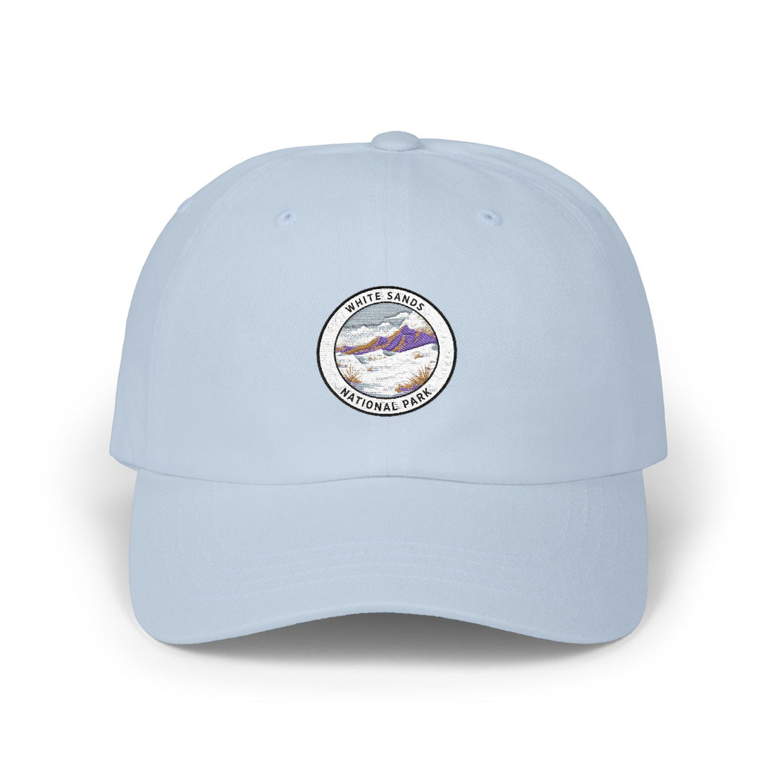 White Sands Mountain Range Patch Dad Cap | National Park Outdoor Hat
