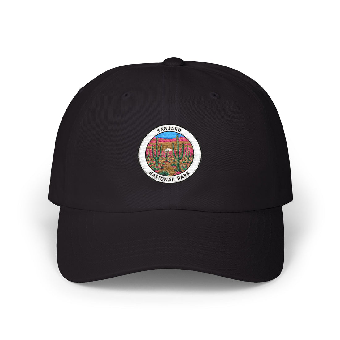 Joshua Tree National Park badge Dad Cap | desert landscape hat