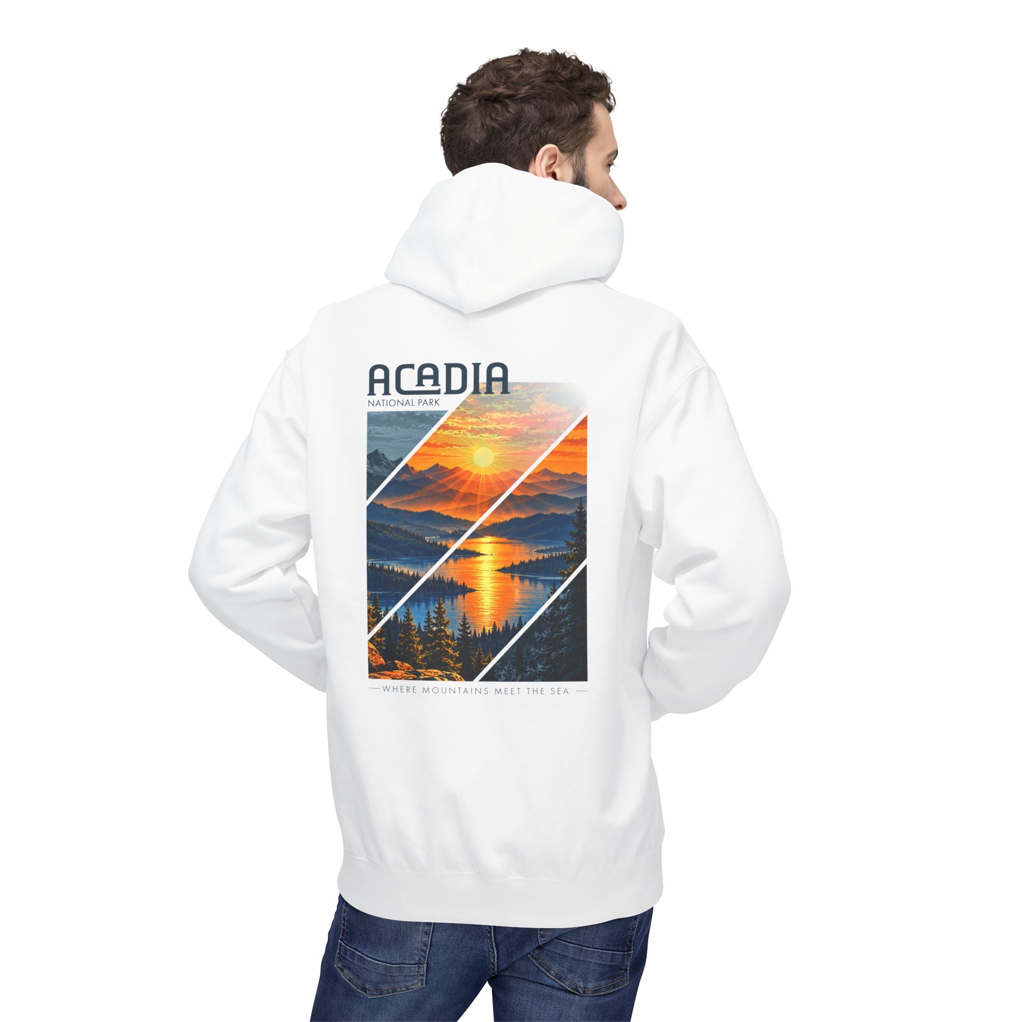 Acadia National Park Sunrise Graphic Hoodie