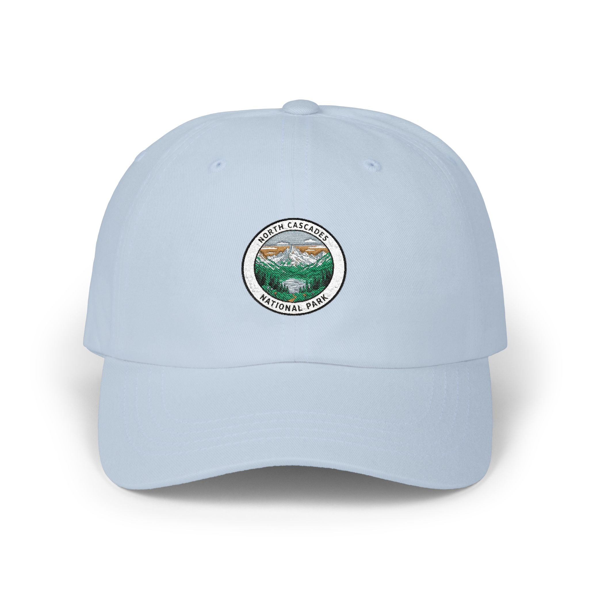 Mountain Forest Patch Cap | Outdoor Adventure Dad Hat