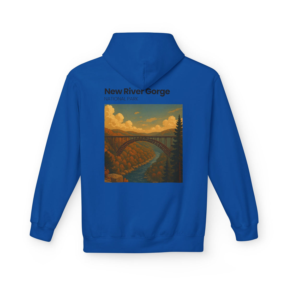 New River Gorge National Park hoodie | Scenic Bridge Landscape Pullover