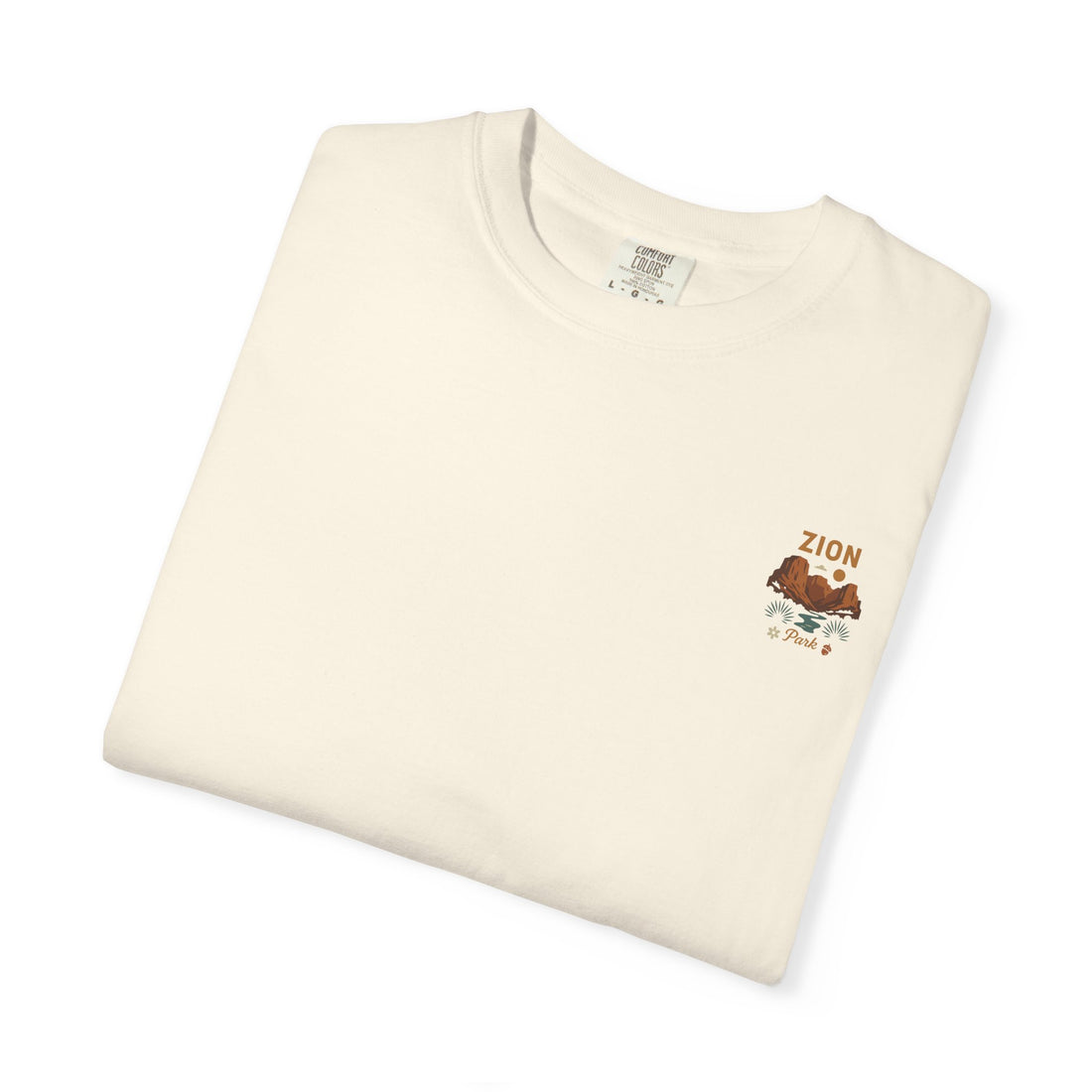 Zion National Park Landscape T-Shirt | Scenic Canyon Artwork