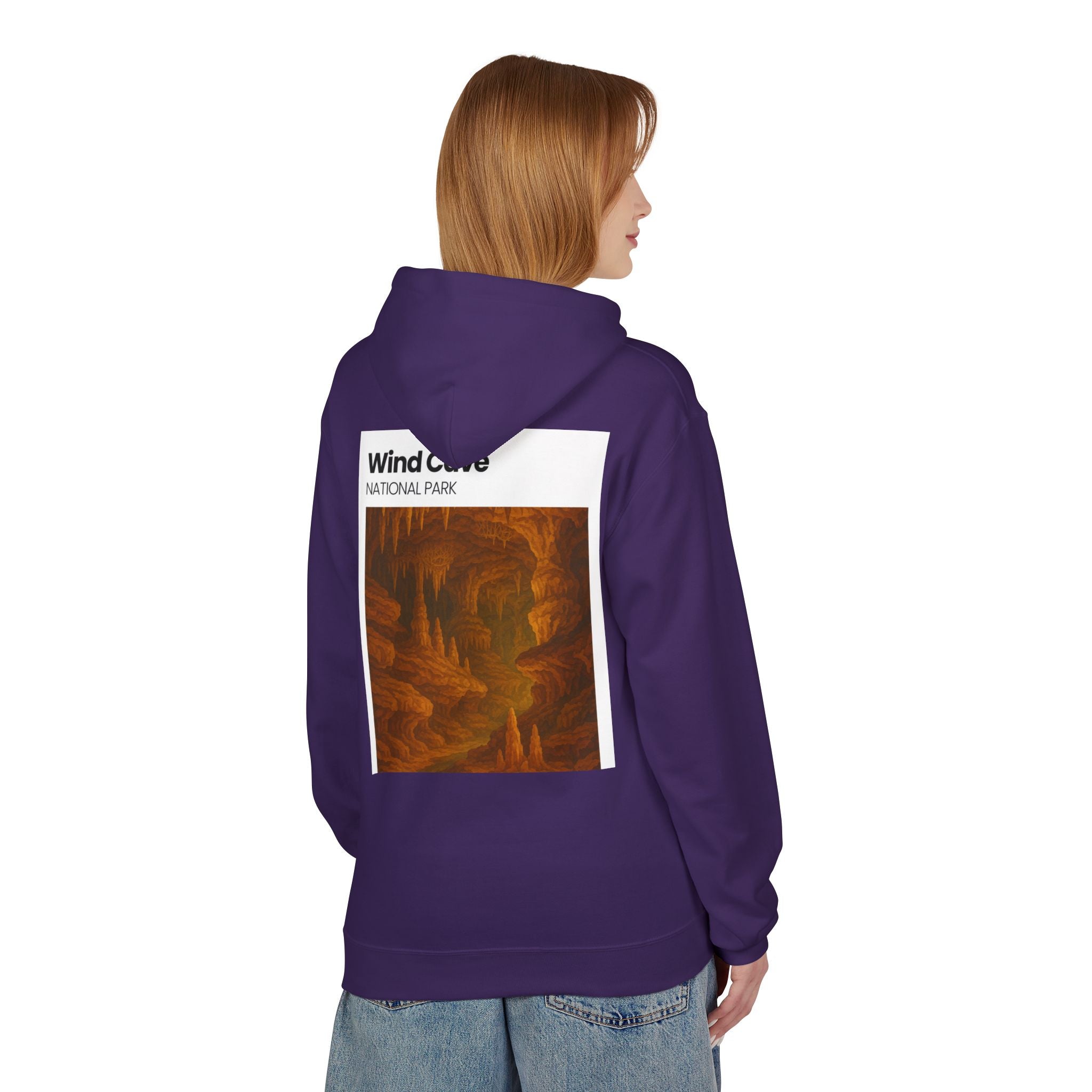 Wind Cave National Park Hoodie | Cave Artwork Pullover