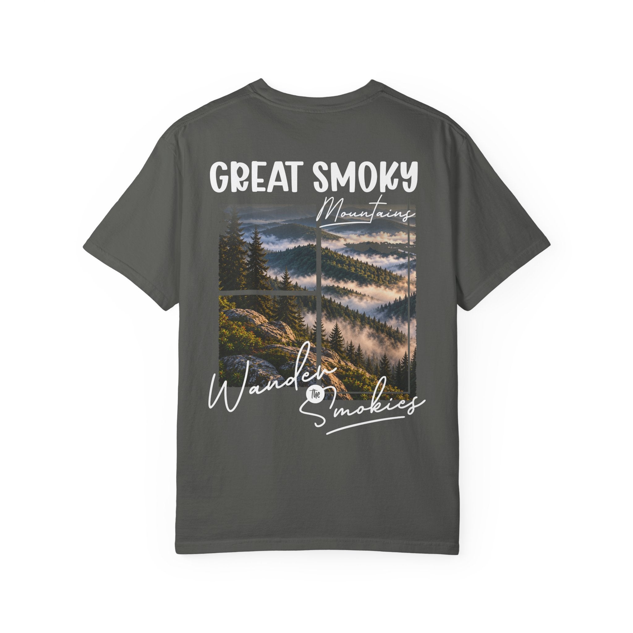 Great Smoky Mountains Misty Ridges Graphic T-Shirt