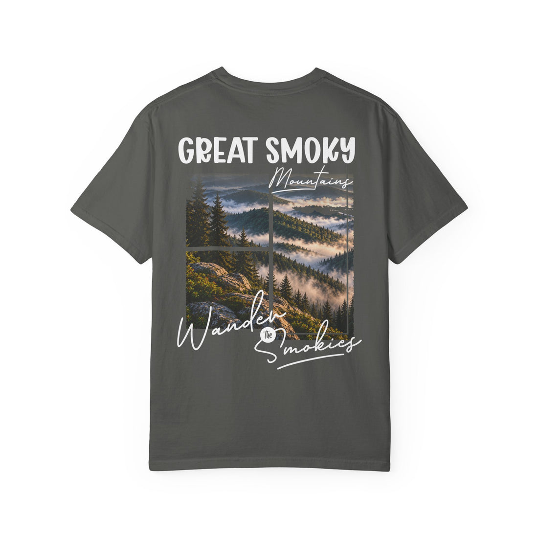 Great Smoky Mountains Misty Ridges Graphic T-Shirt