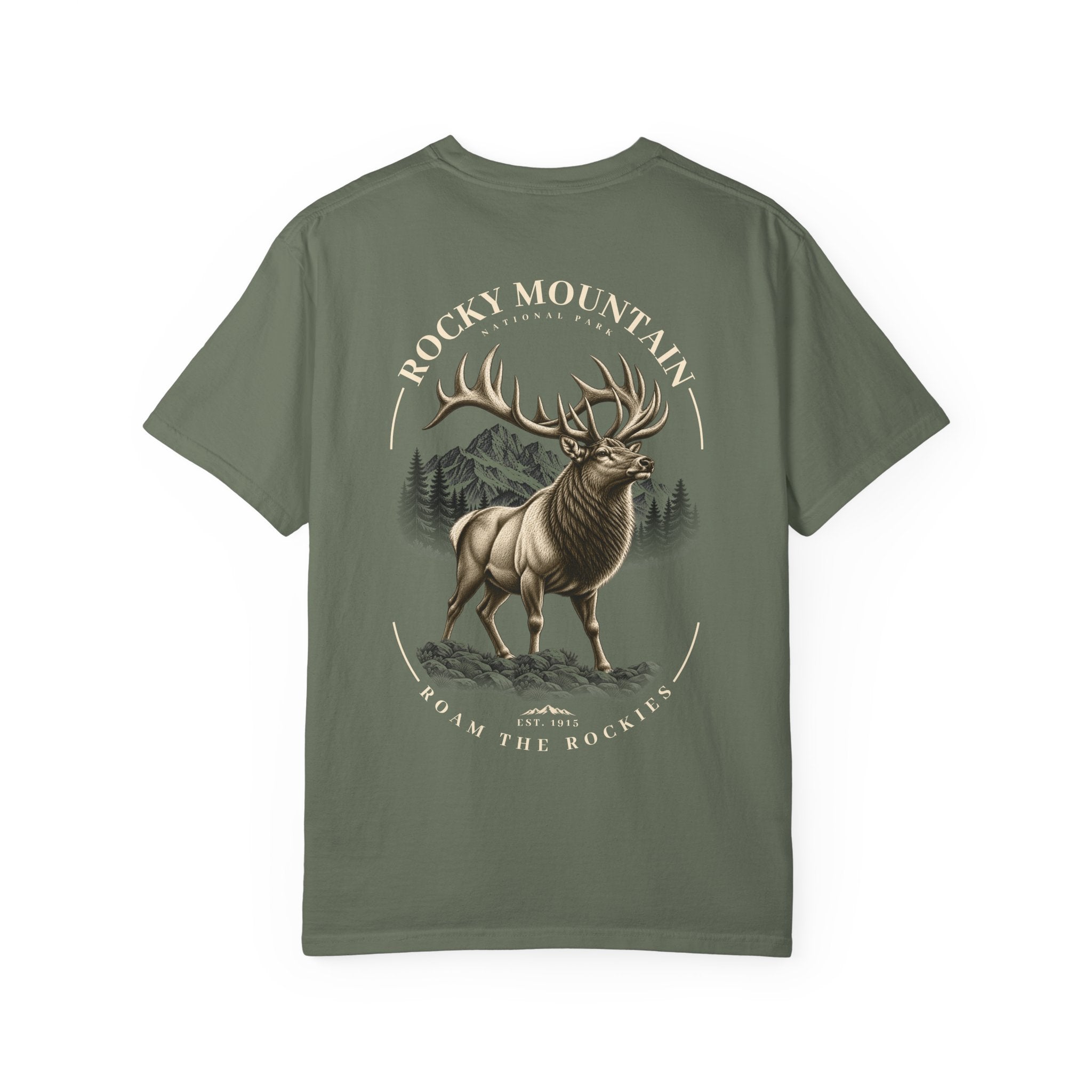 Rocky Mountain National Park Elk Graphic T-Shirt