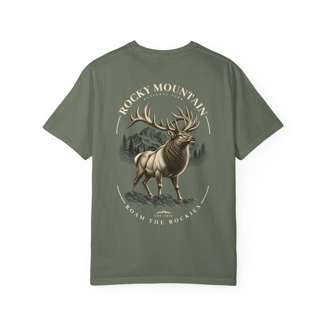 Rocky Mountain National Park Elk Graphic T-Shirt