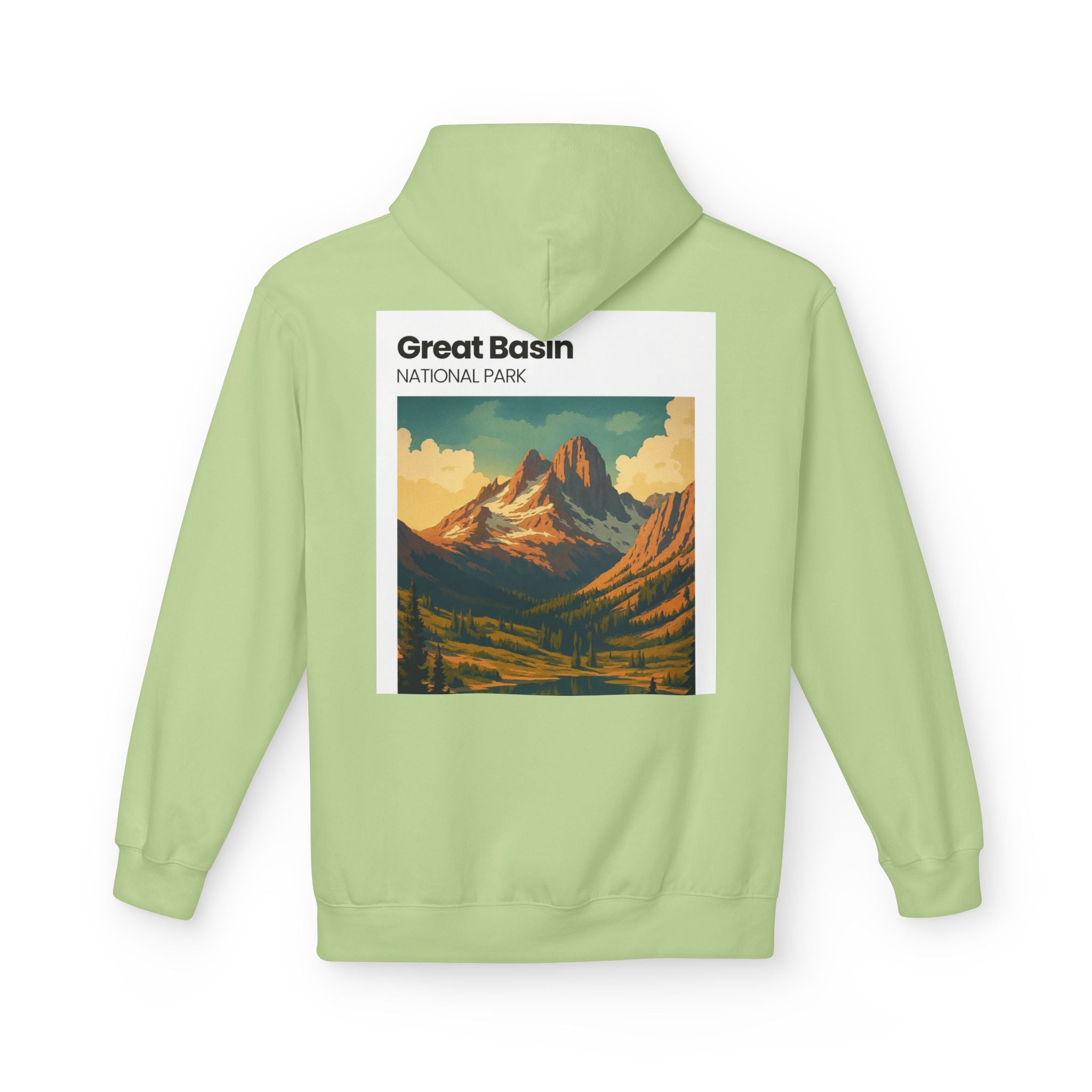 Great Basin National Park Hoodie | Vintage Landscape Pullover