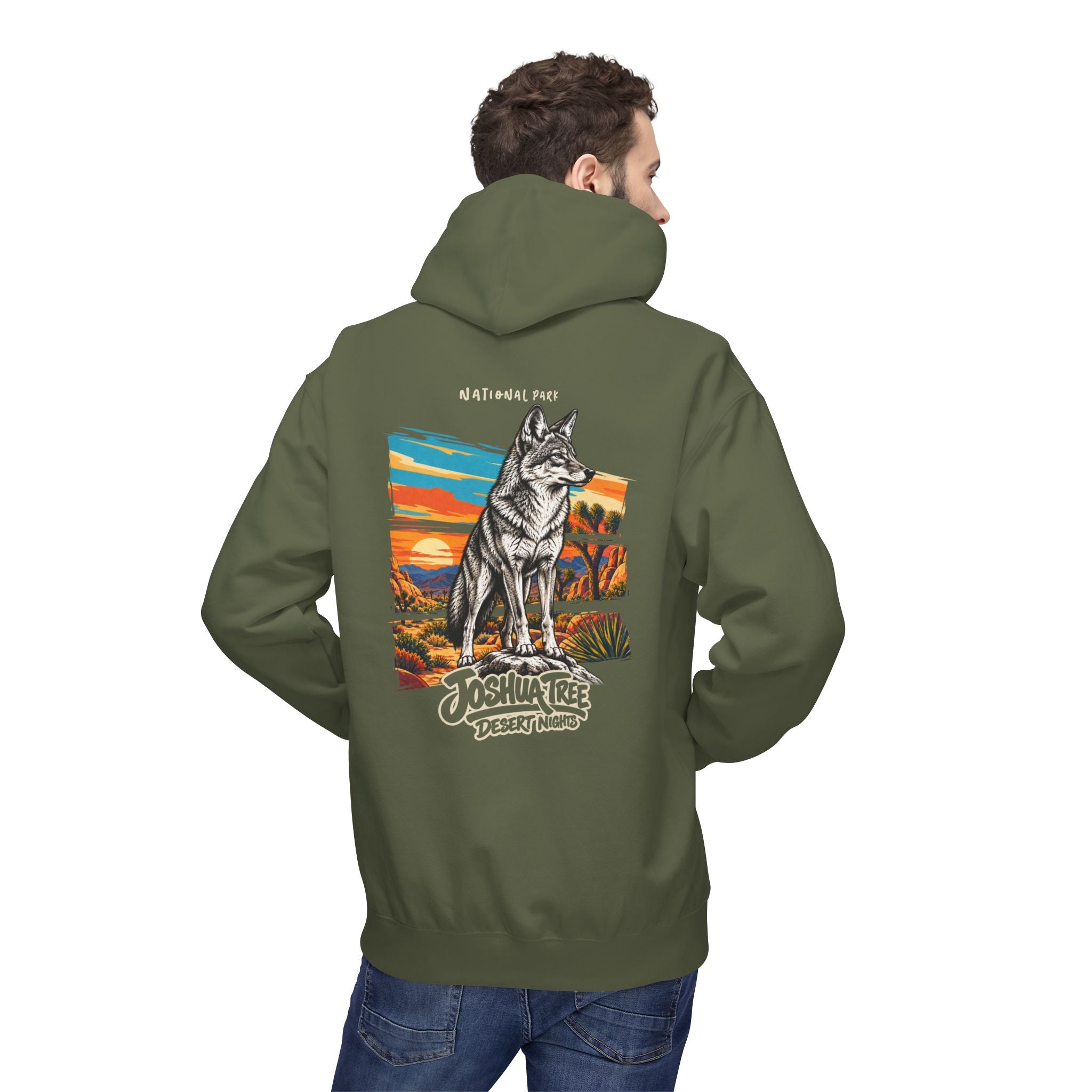 Joshua Tree National Park – Coyote Graphic Hoodie