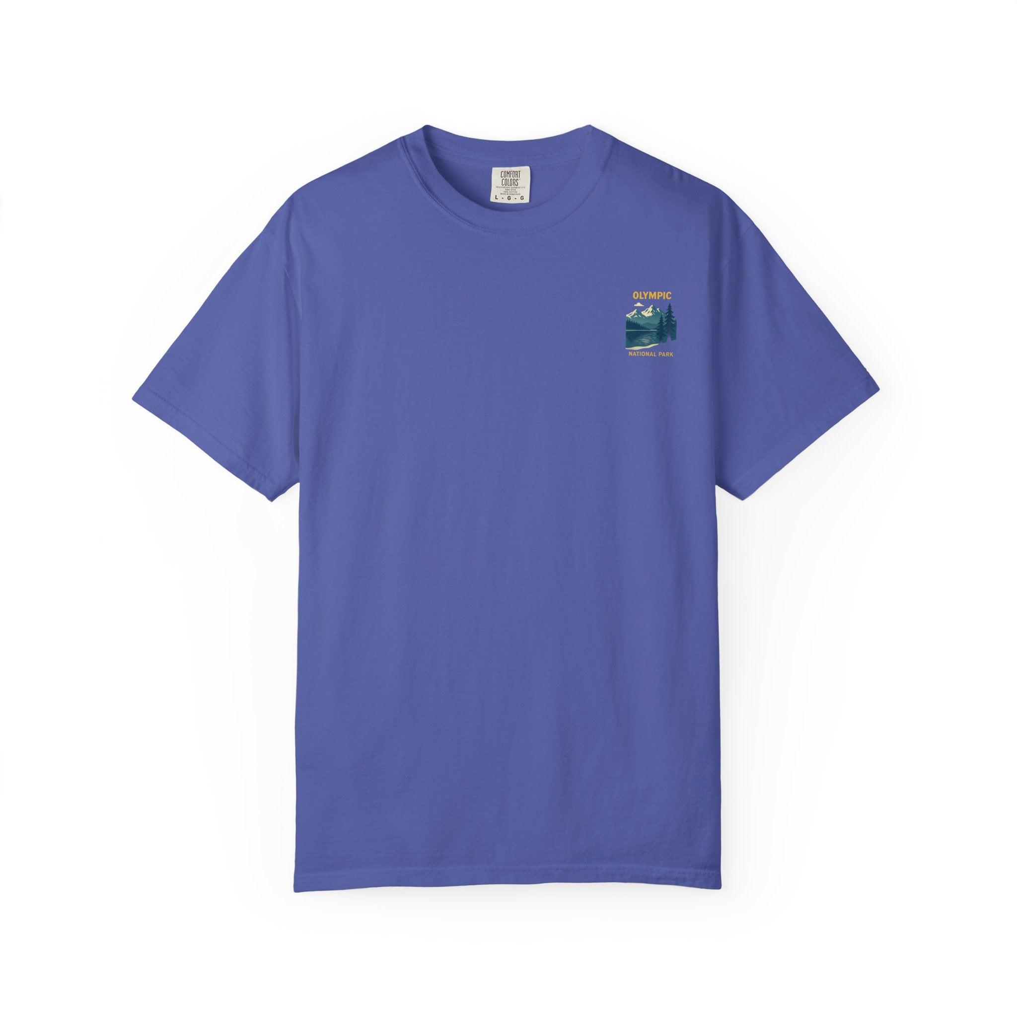 Olympic National Park landscape T-Shirt | mountain lake forest tee