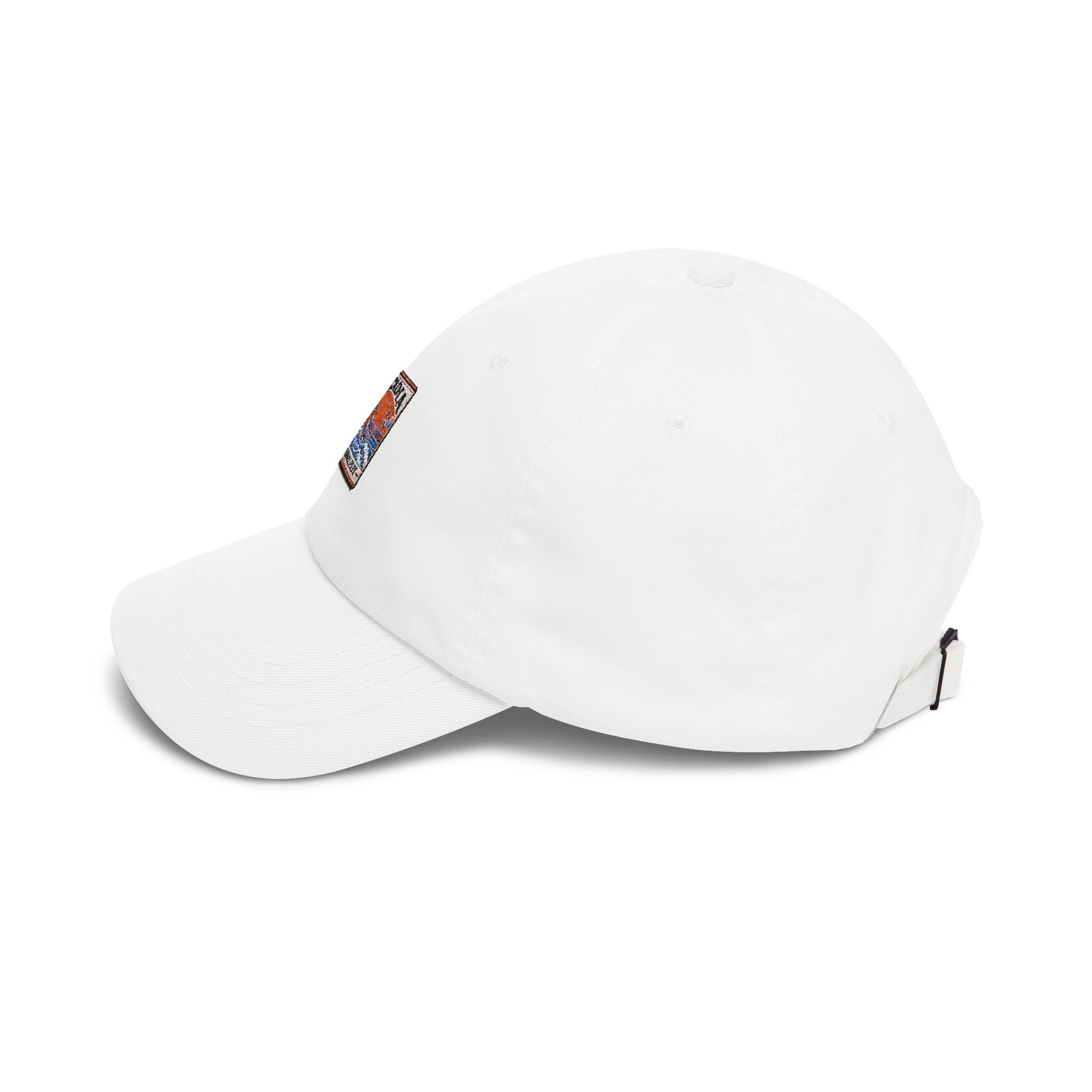 Acadia National Park Rocky Coast Square Logo Dad Cap